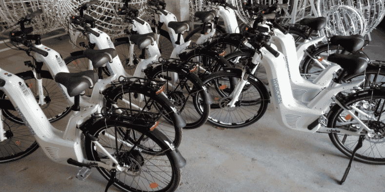 Brides les bains vélo hydrogène