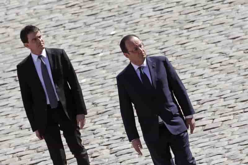 Hollande et Valls au défi du rebond post-européennes