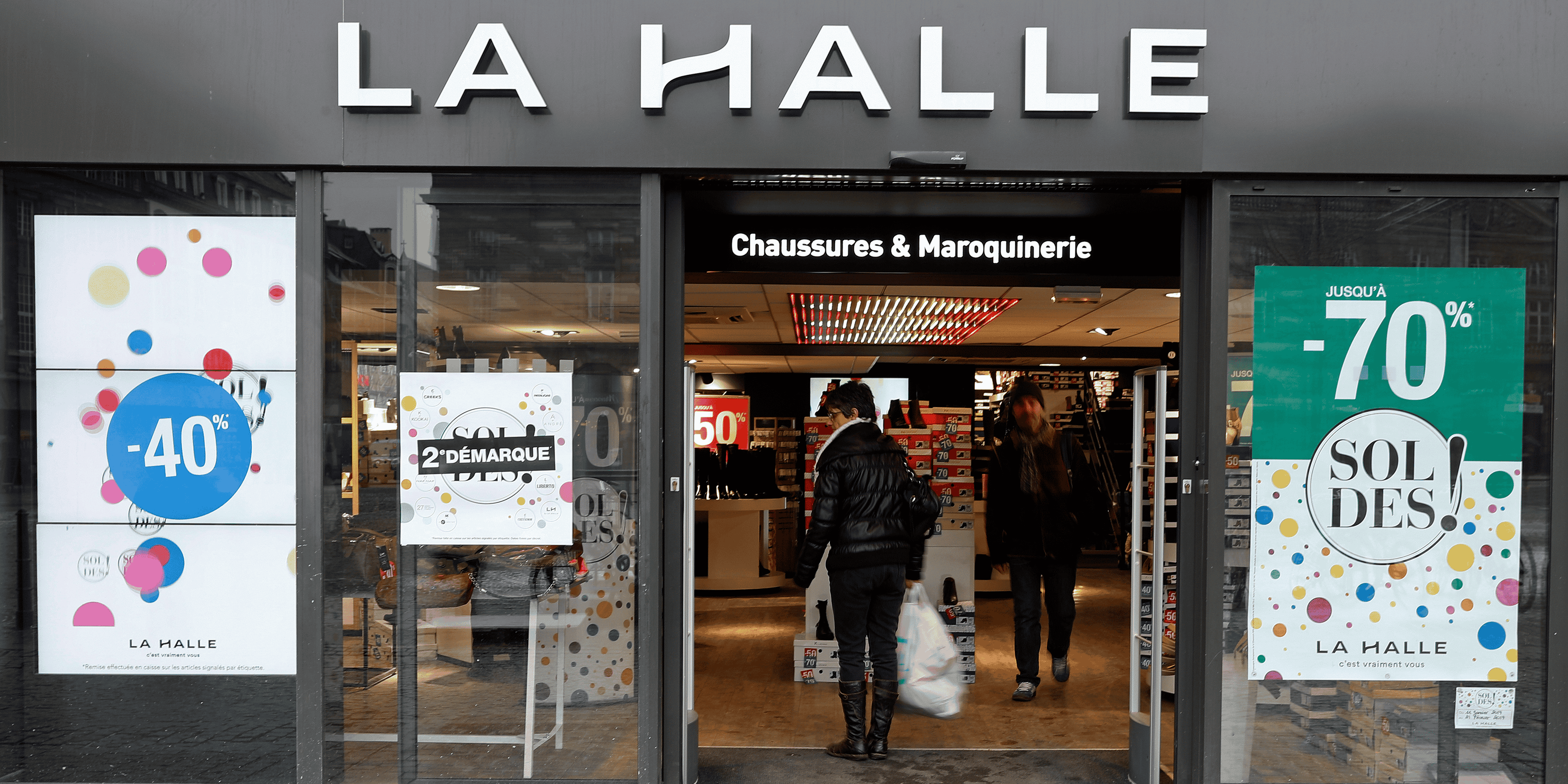 Vivarte: la halle et caroll vont gagner des parts de marche