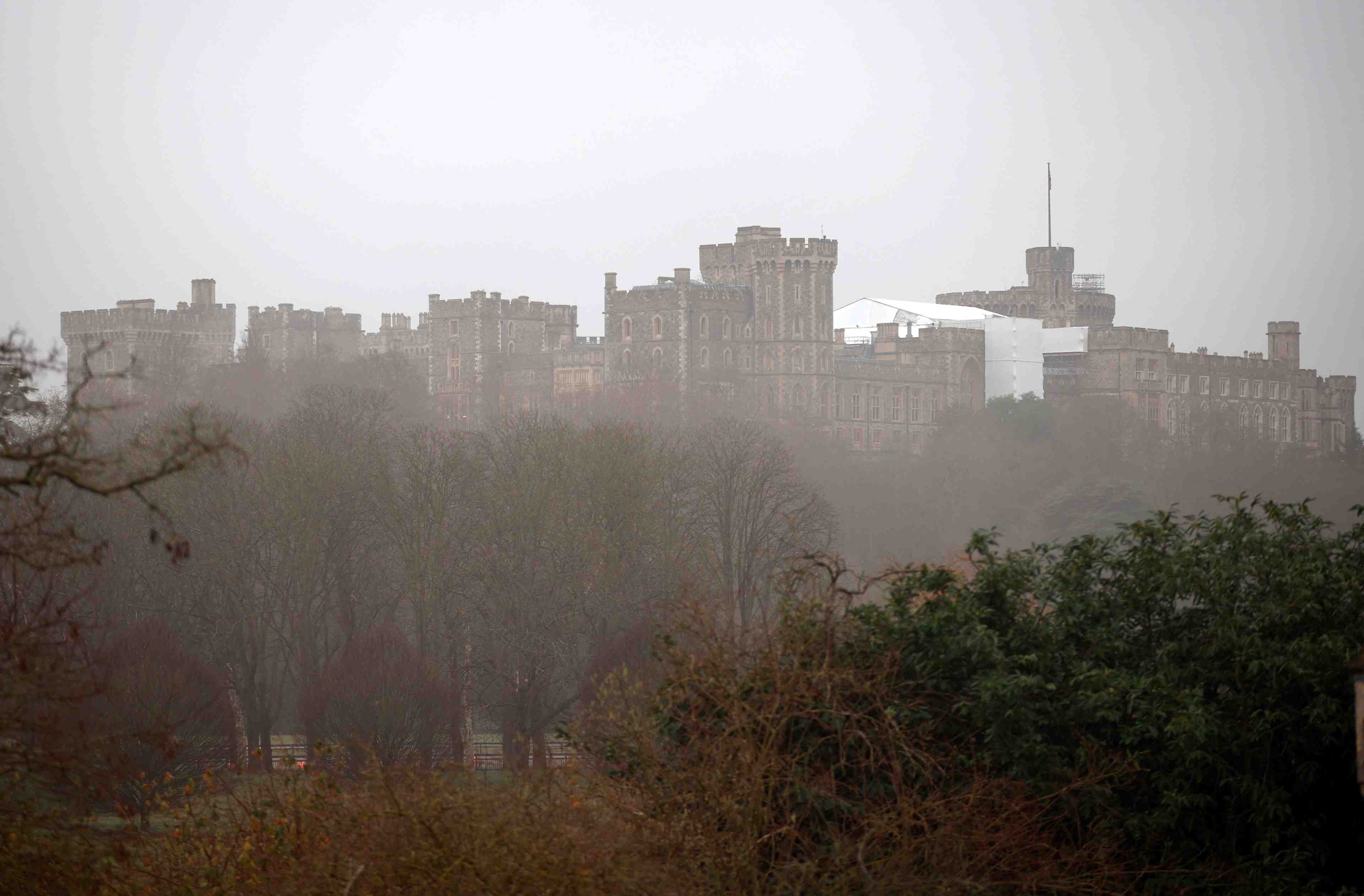 Grande-bretagne: un intrus arrete apres avoir penetre dans l'enceinte du chateau de windsor