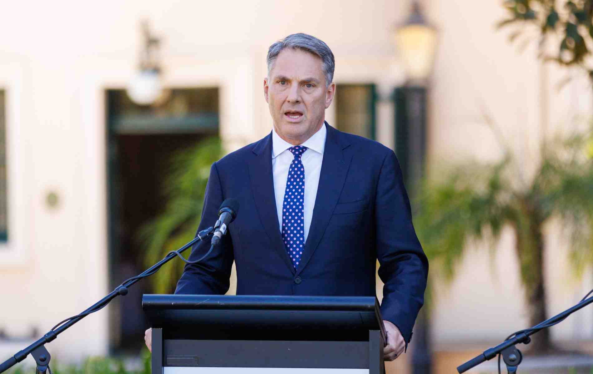 Richard Marles, le ministre de la Défense australien.
