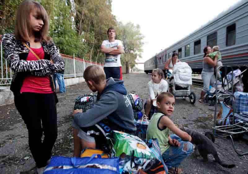 Le conflit ukrainien a fait un million de déplacés