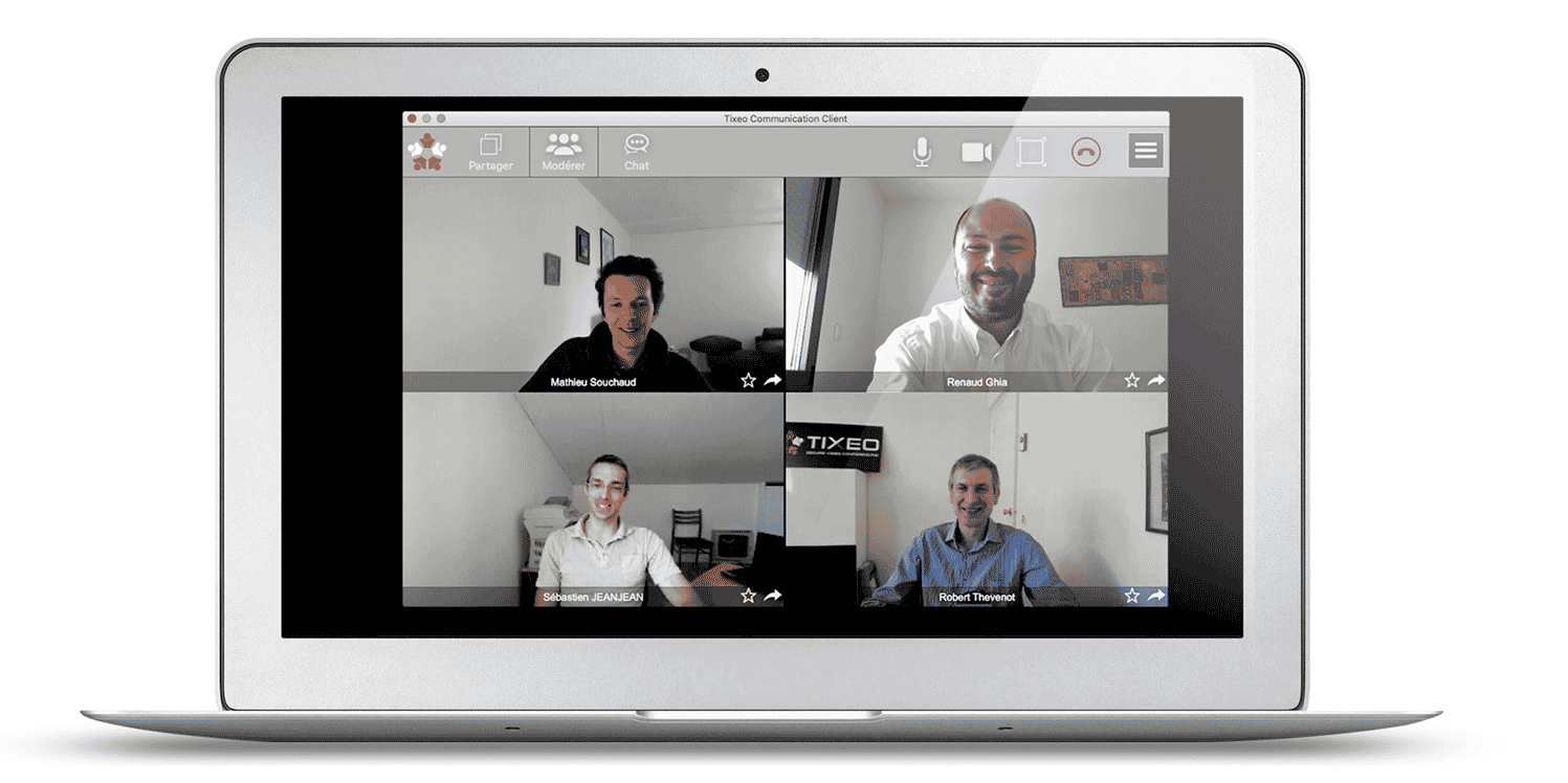 Tixeo développe des solutions de sécurisation pour la visioconférence