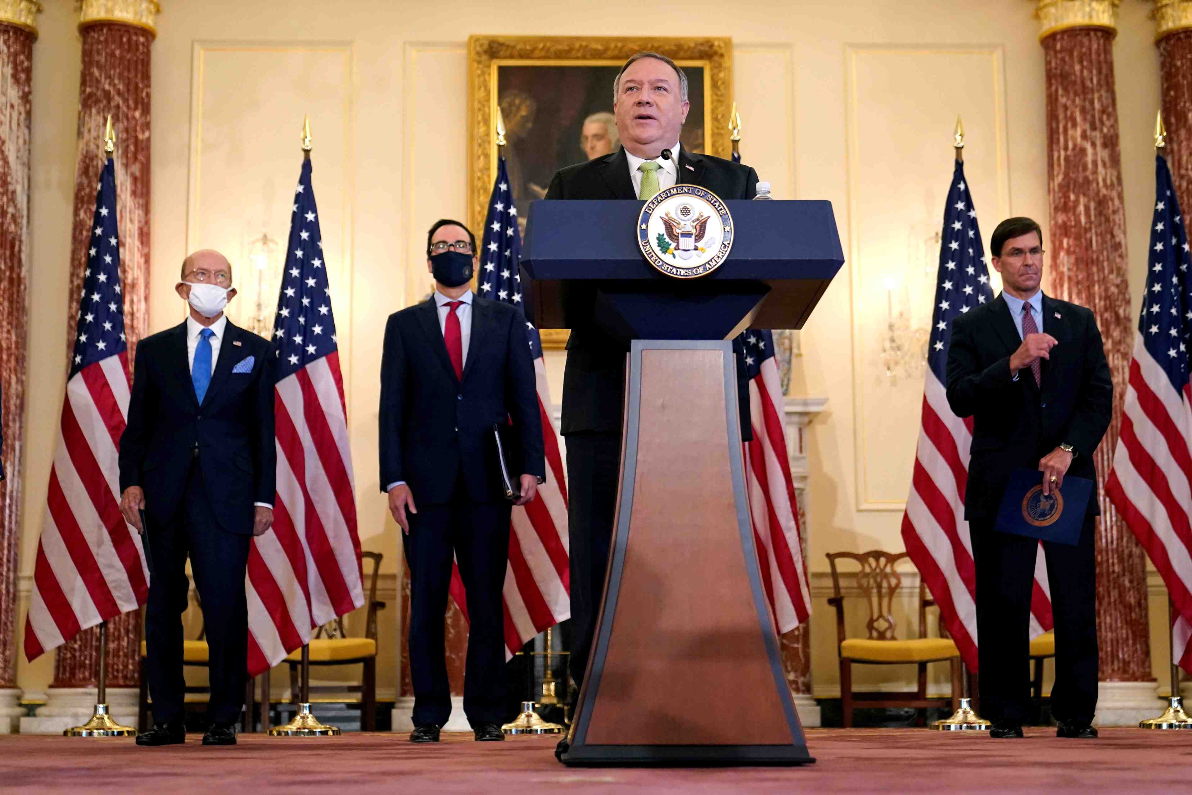 Washington impose de nouvelles sanctions a l'iran