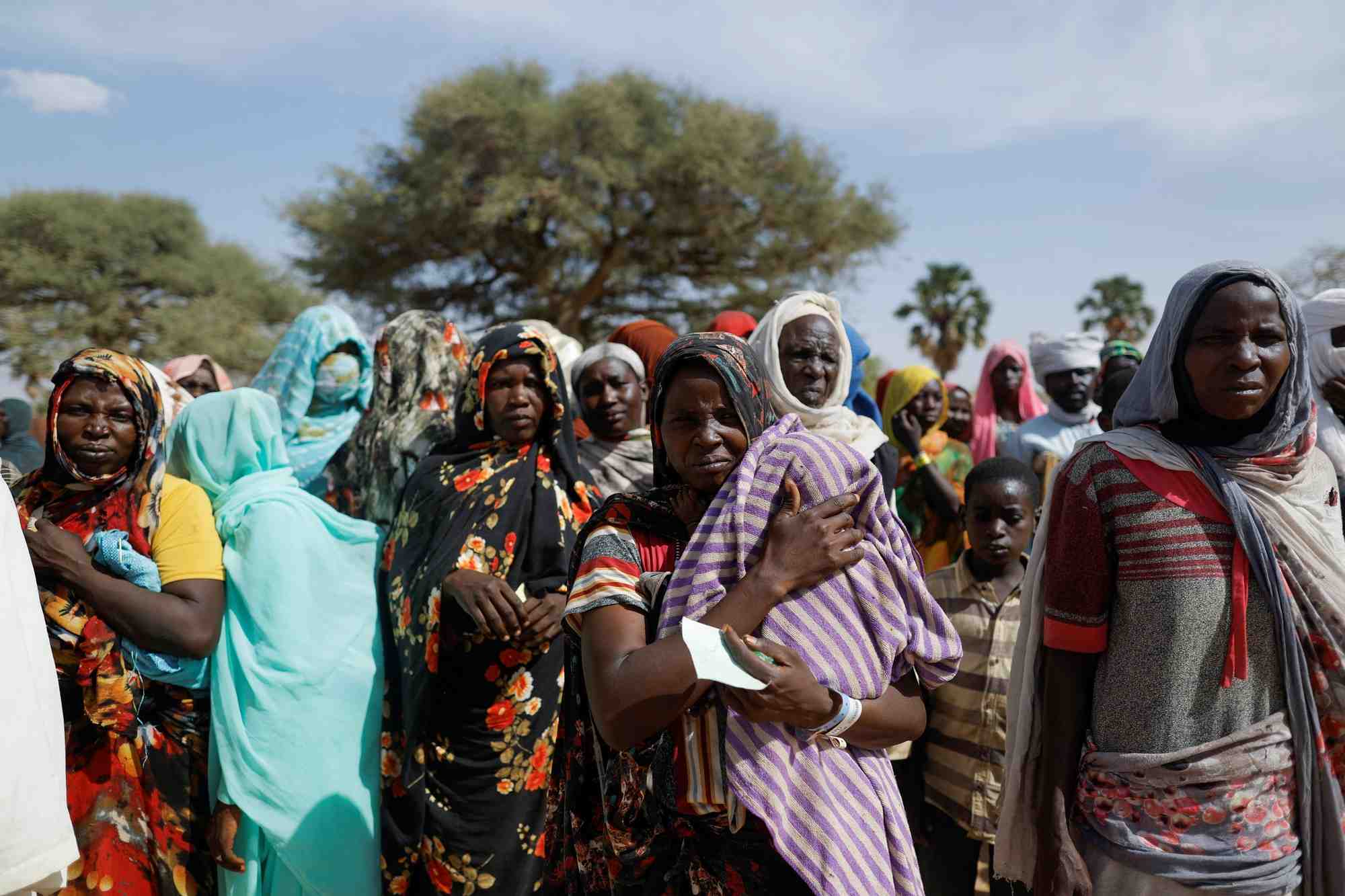 Des soudanais en fuite cherchent refuge au tchad