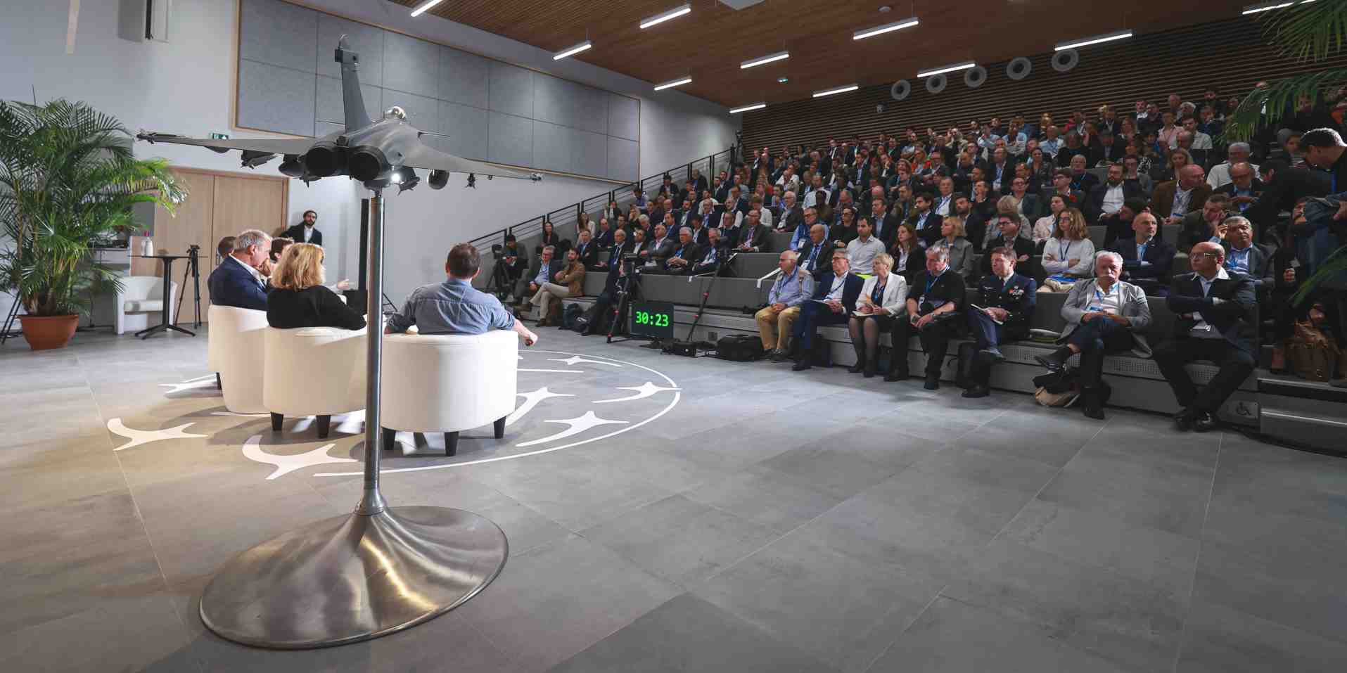 La 4e édition du Sommet aéronautique et spatial a rassemblé 600 participants, jeudi 17 octobre, au siège de Bordeaux Technowest à Mérignac (Gironde).
