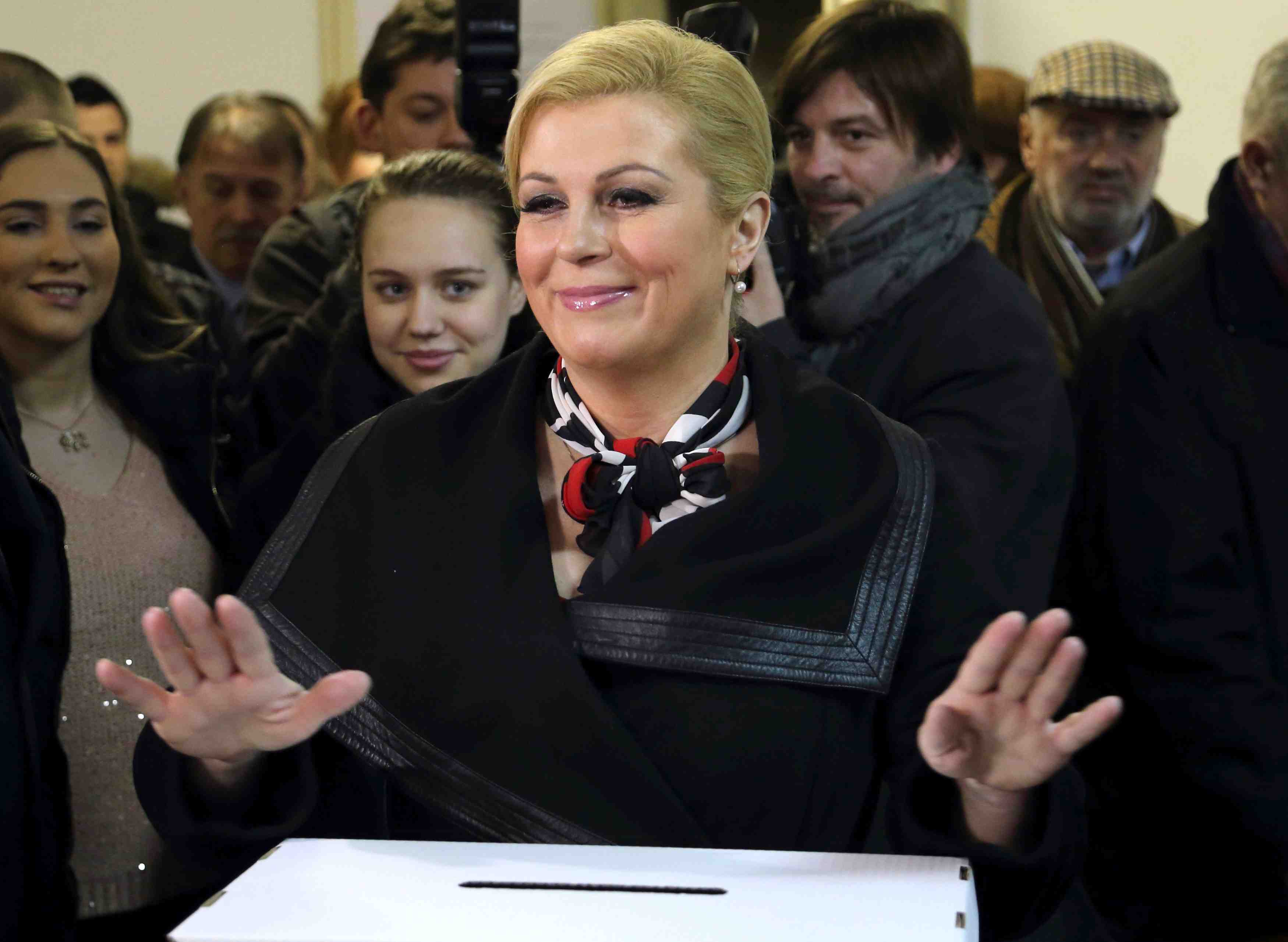 Les conservateurs en passe de remporter l'election presidentielle en croatie