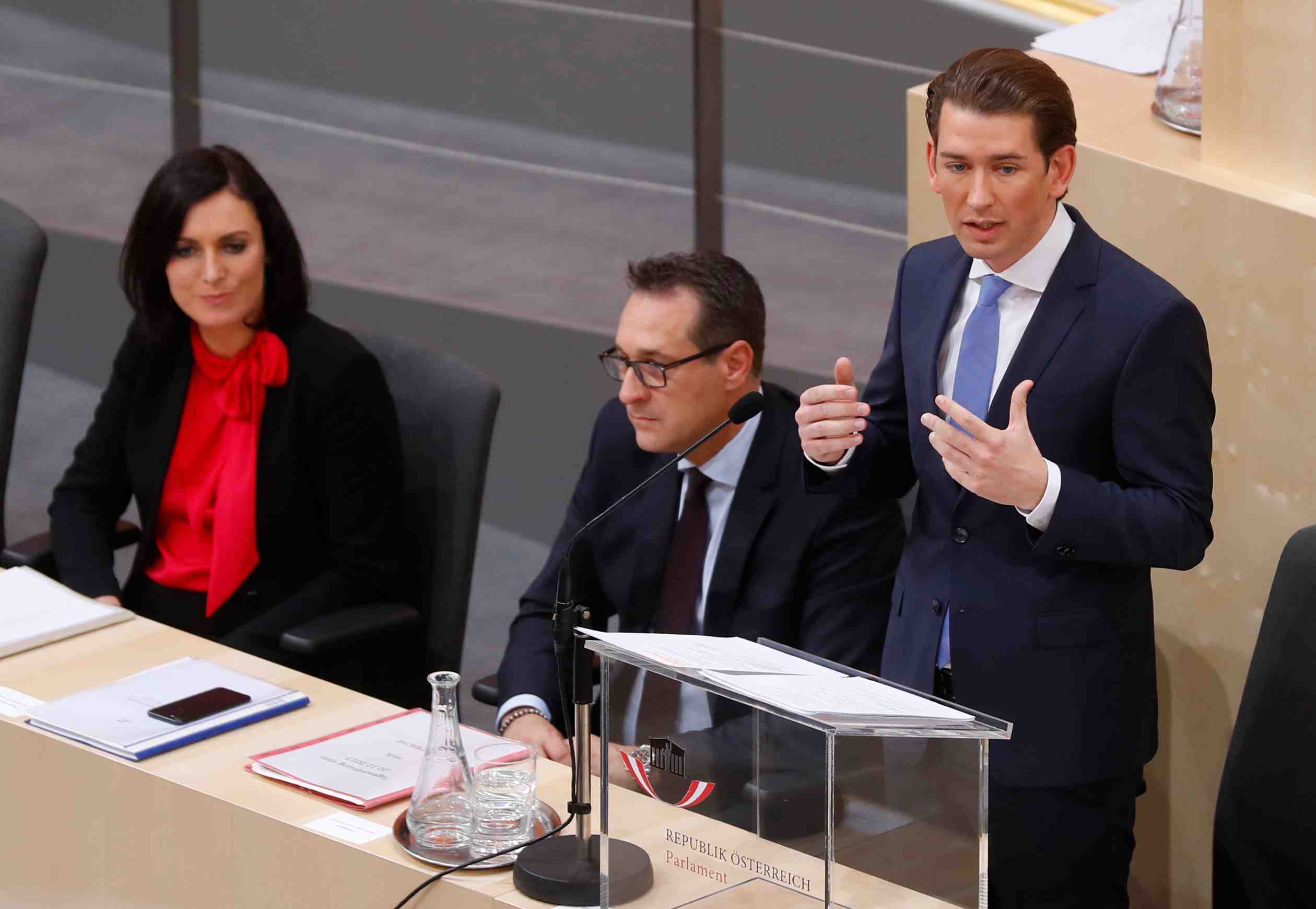 Kurz assure qu'il va lutter contre l'antisemitisme