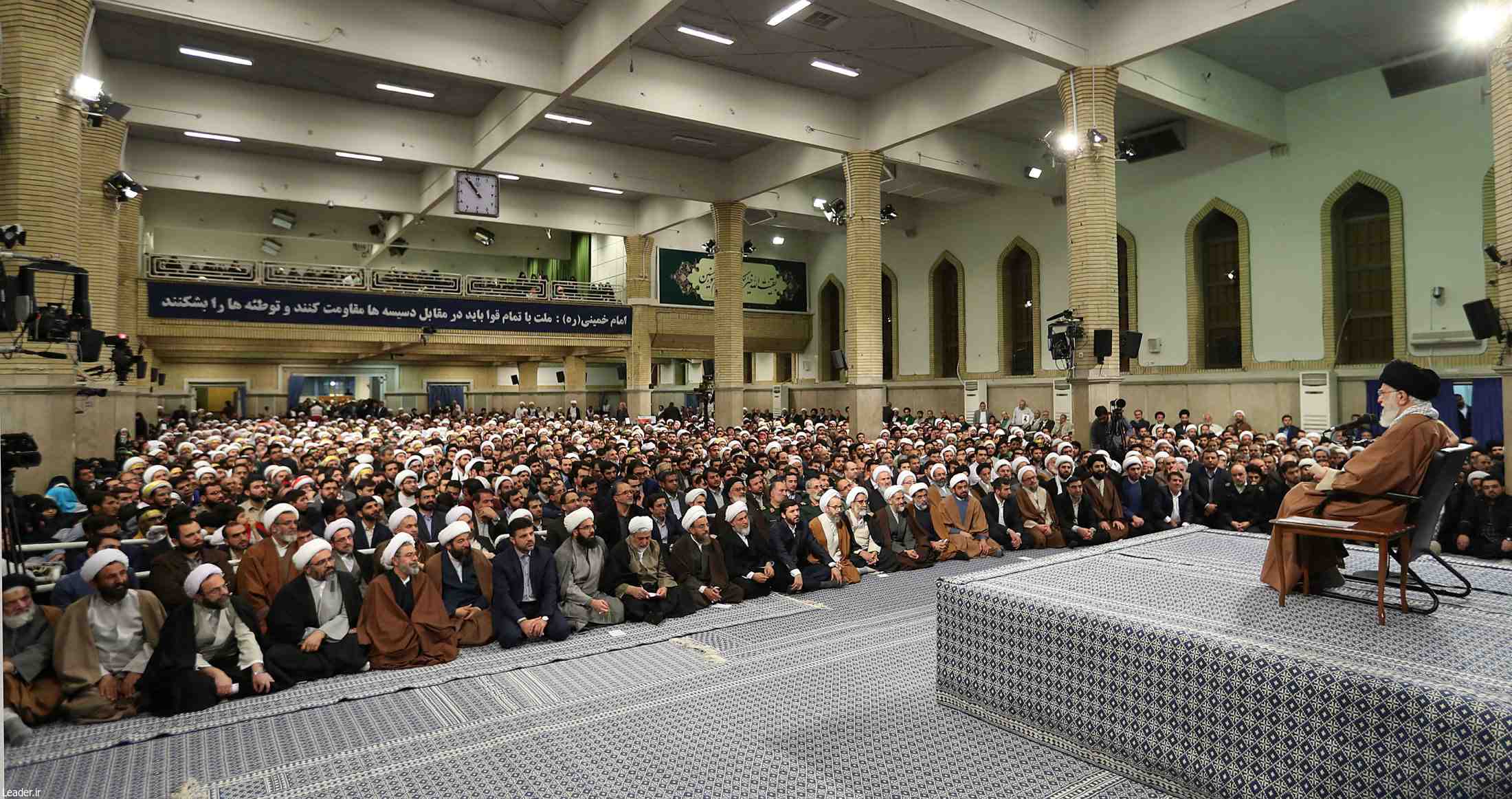 Khamenei : les projets des ennemis de l'iran ont ete dejoues