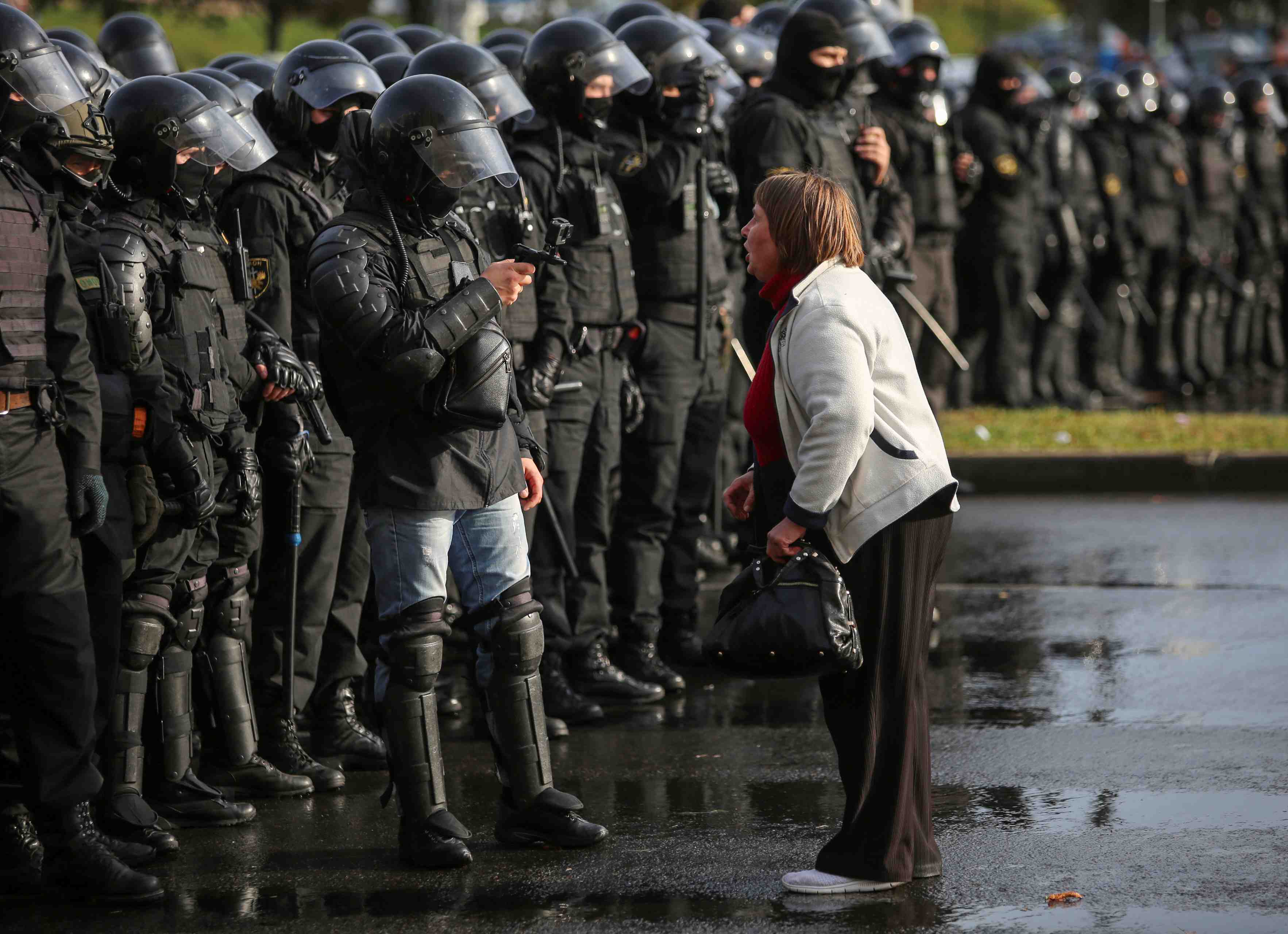 La police bielorusse autorisee a utiliser des armes letales dans les manifestations