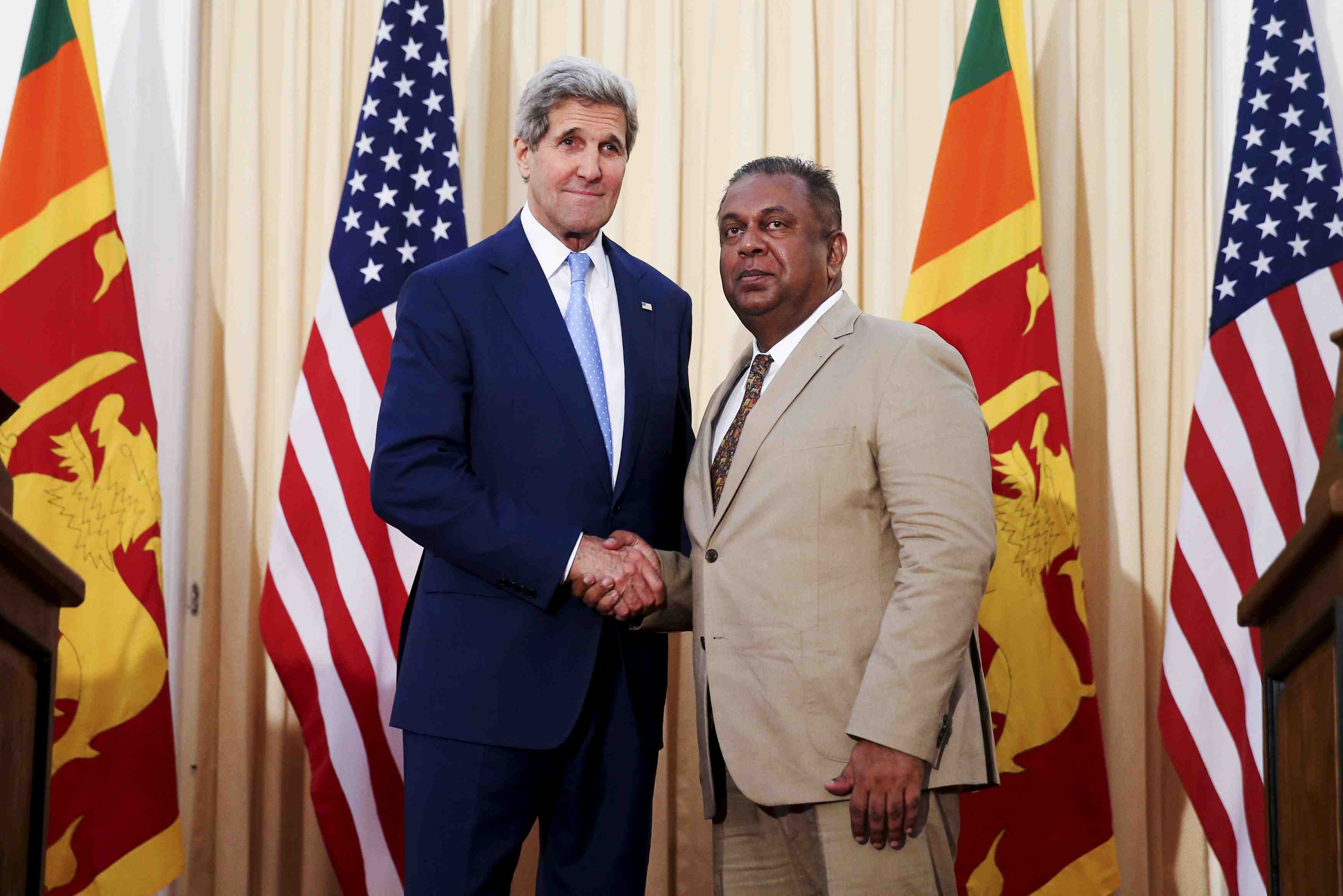 John kerry au sri lanka