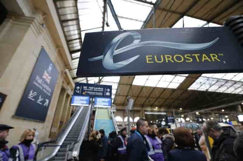 Trafic interrompu gare du nord en raison d'un incendie