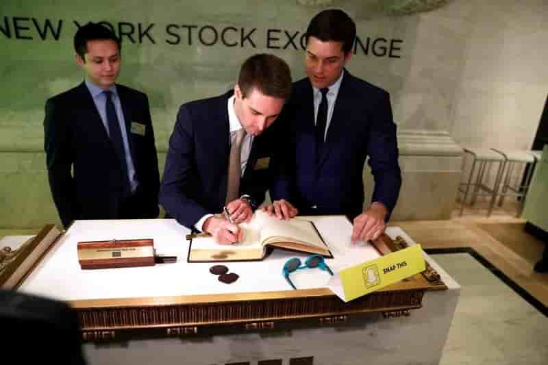 Le directeur general de snap a gagne 638 millions de dollars en 2017