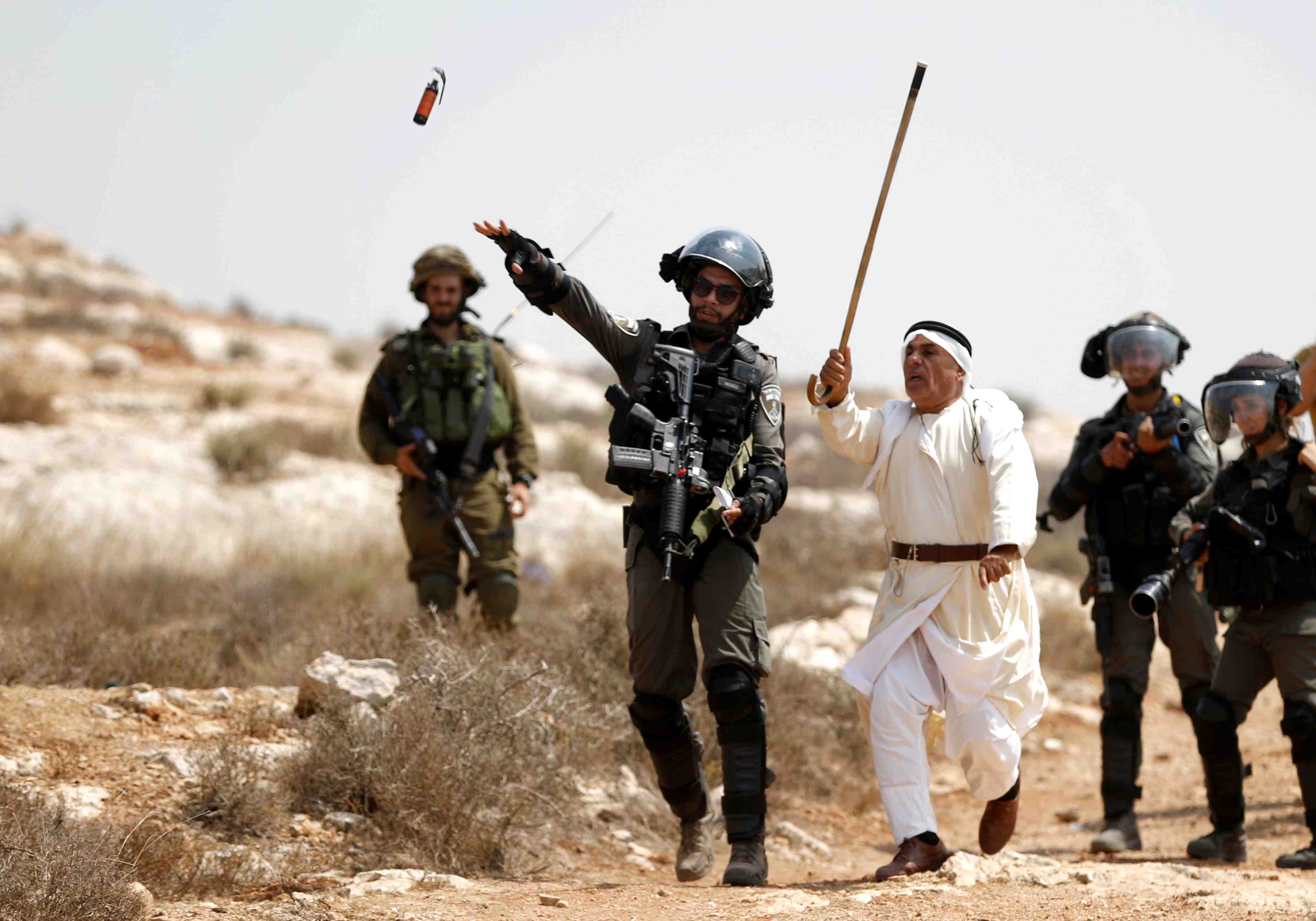 Nombreux blesses lors de nouvelles manifestations palestiniennes