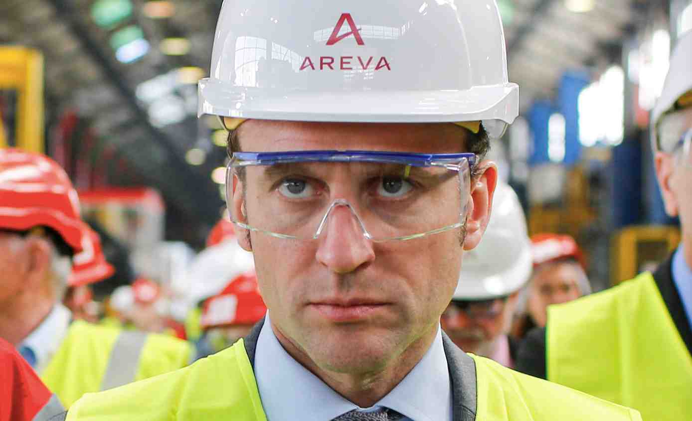 Macron, nucléaire, 2016, Creusot