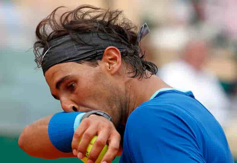 Tennis: Nadal souffre de la tête, pas du dos