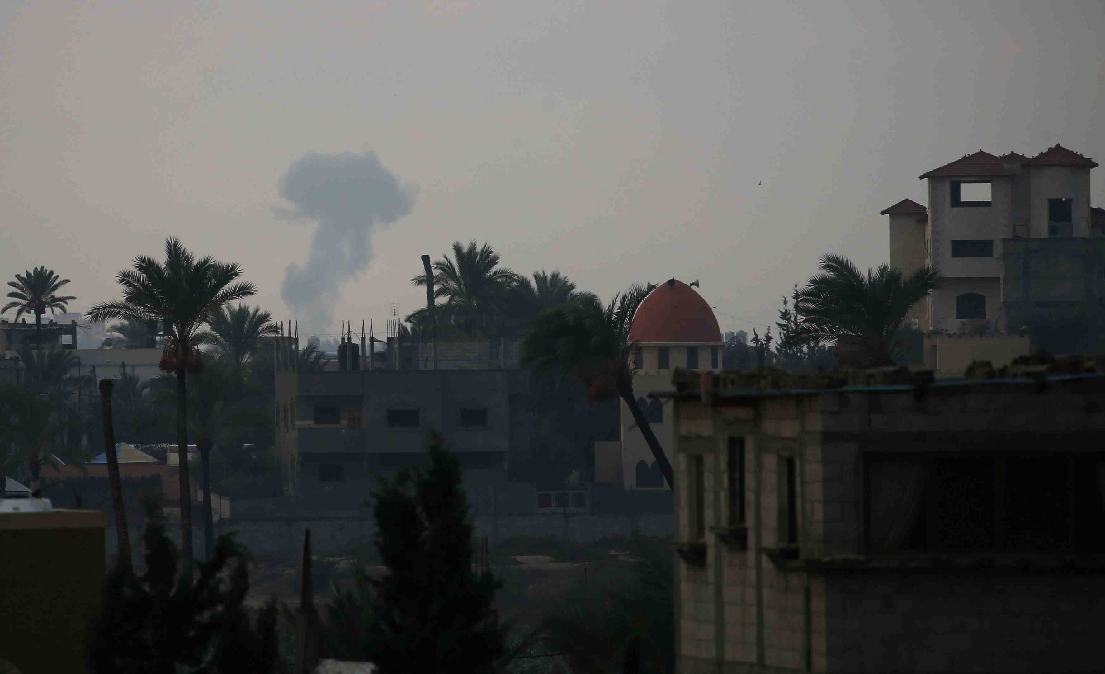 Frappes de l'aviation israelienne dans la bande de gaza