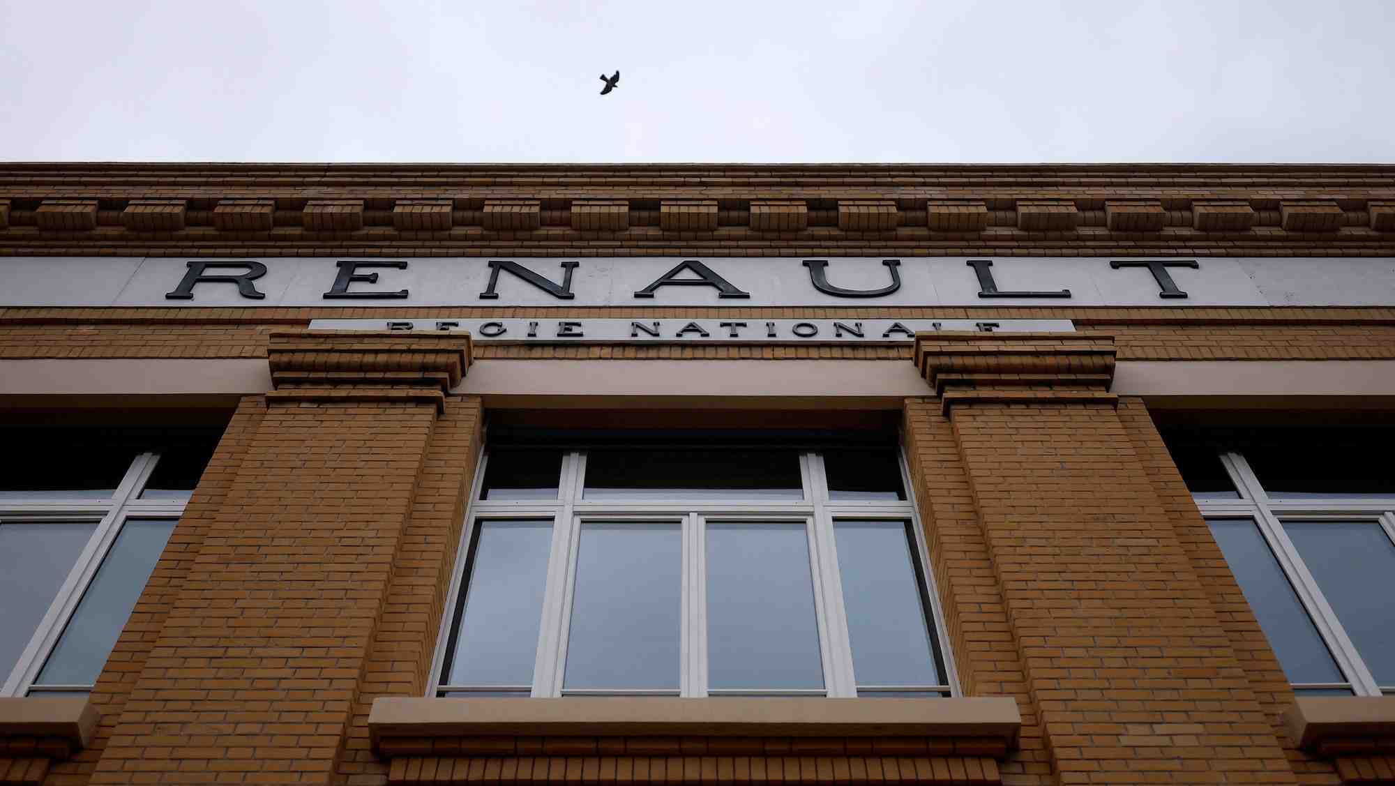 Le logo de renault a boulogne-billancourt