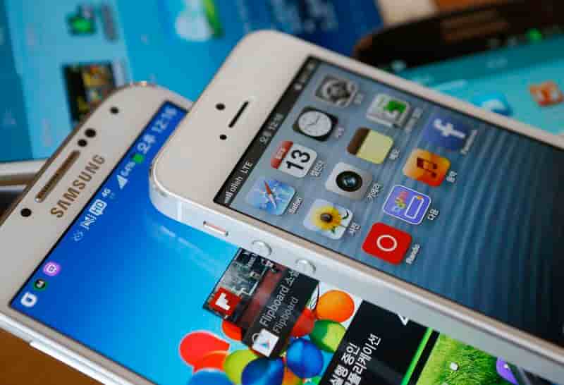 Samsung et Apple enterrent la hache de guerre, hors Etats-Unis