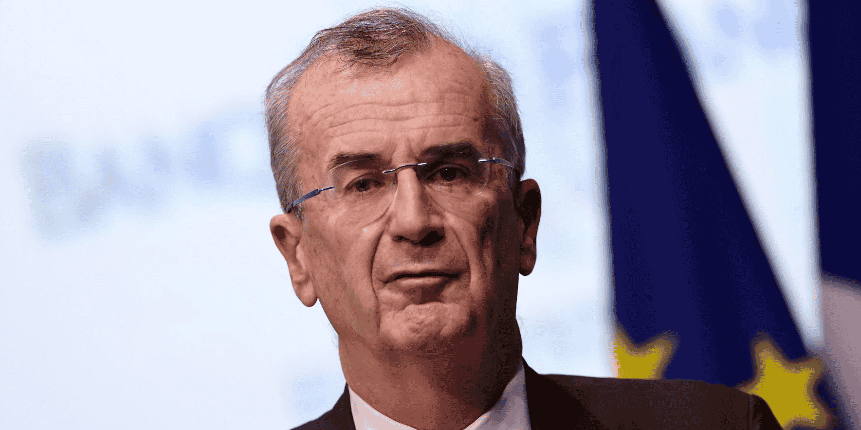Le gouverneur de la Banque de France François Villeroy de Galhau
