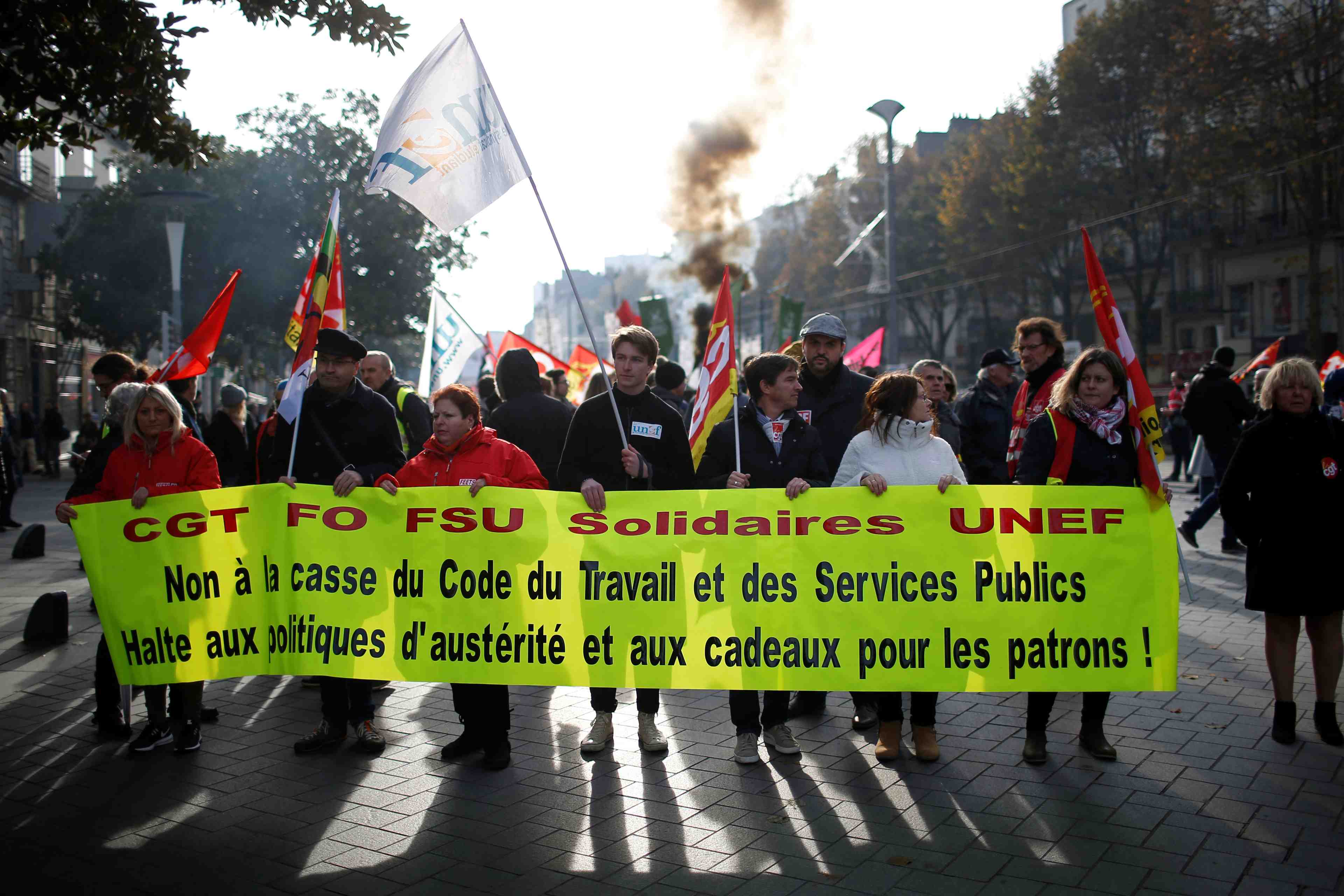 4e journee d'action contre la reforme du code du travail
