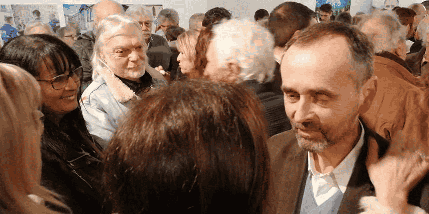 Robert Ménard a inauguré son local de campagne le 29 janvier à Béziers