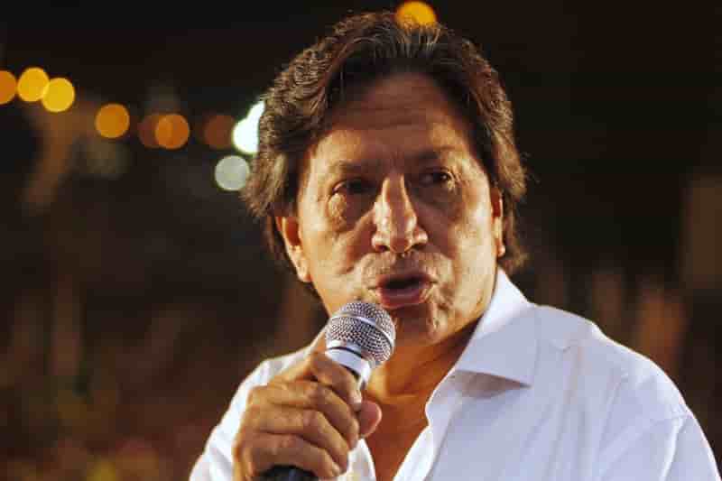 Un mandat d'arret lance contre l'ancien president peruvien alejandro toledo