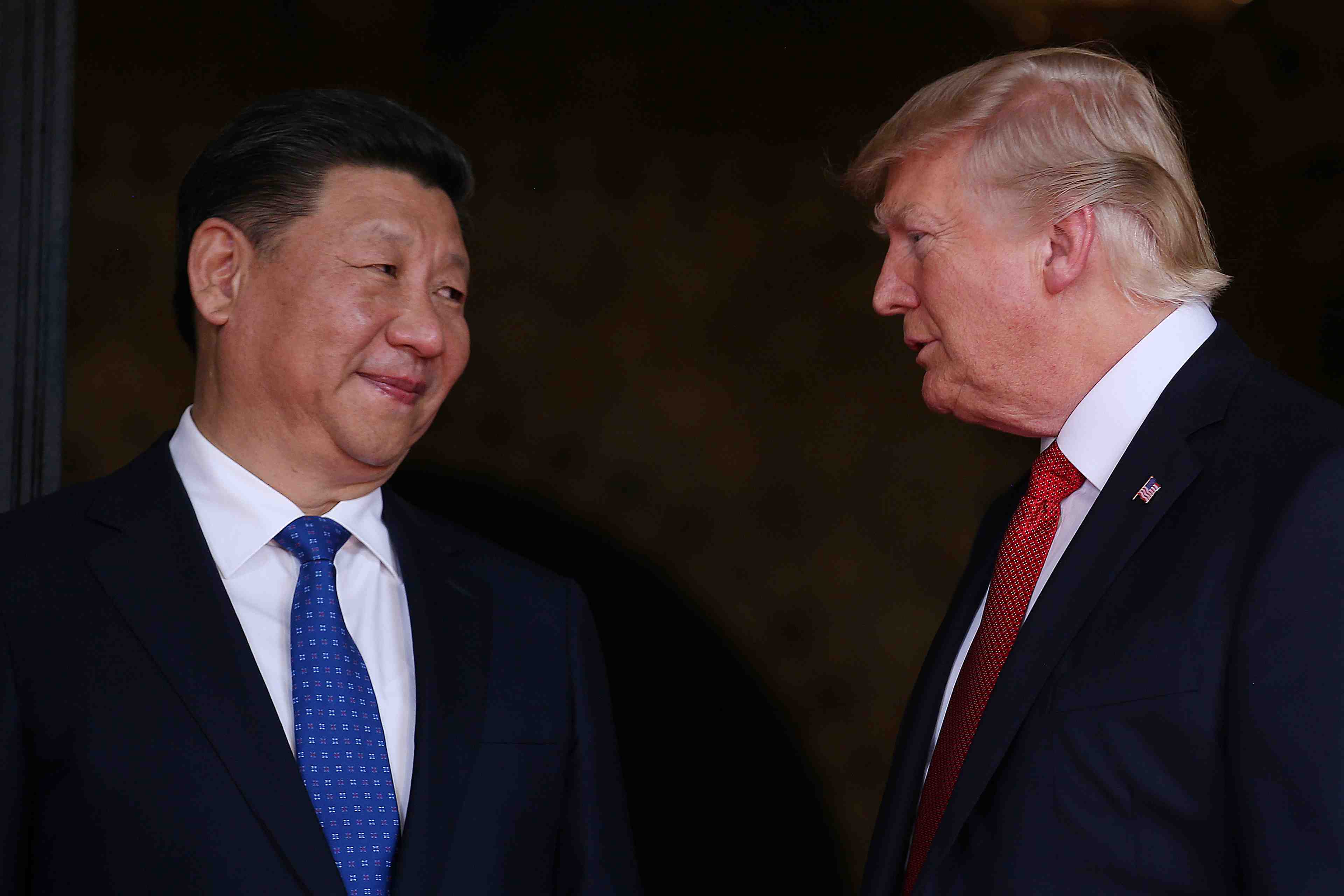 Diner entre trump et xi jinping avant d'aborder le commerce et la securite