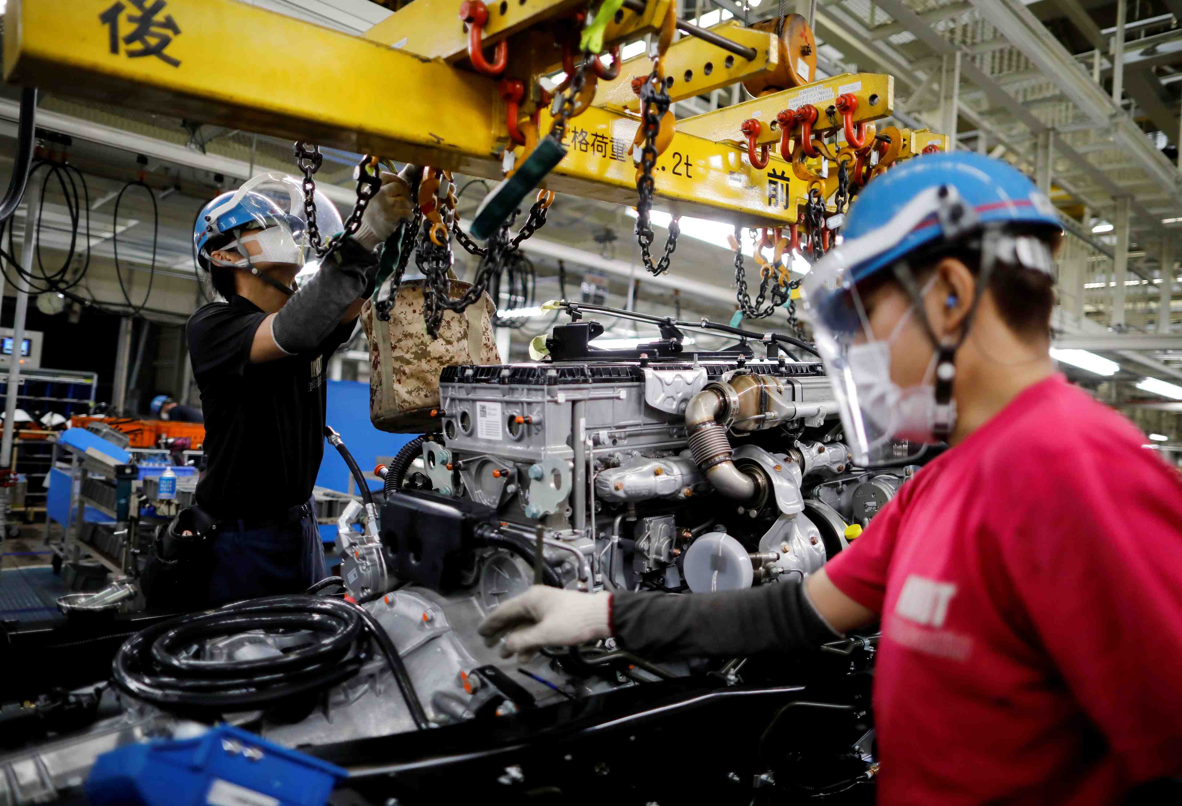 Japon: la contraction du pib revue a -2,2% au premier trimestre