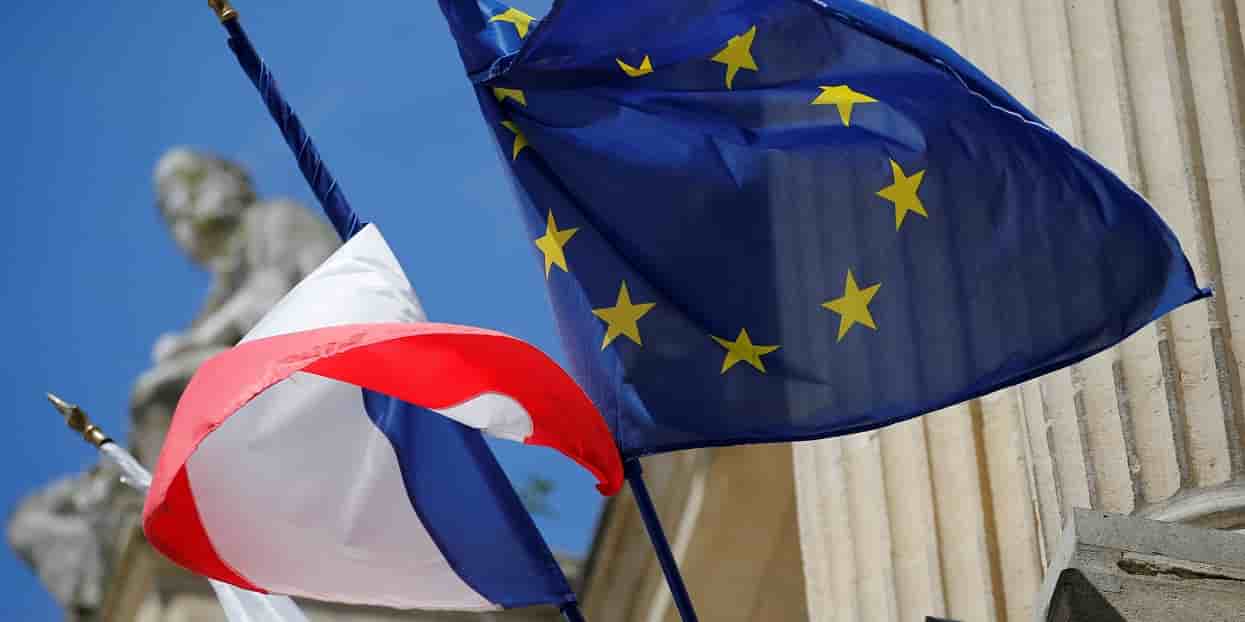Drapeau européen, Europe