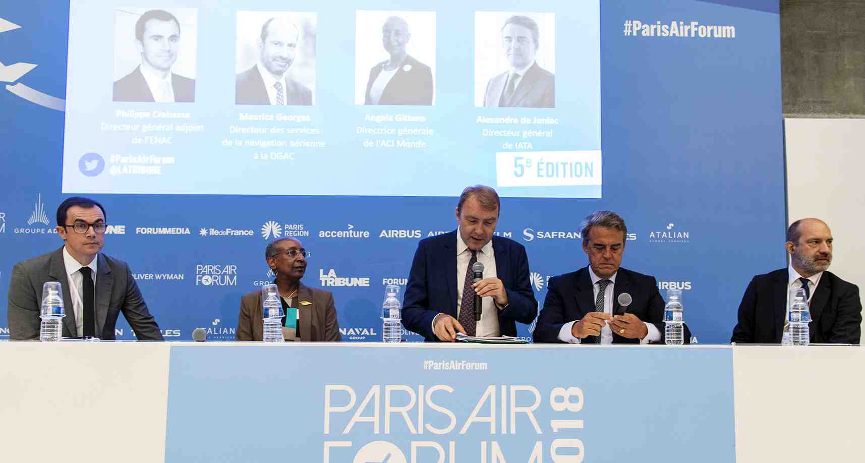 PAF, Philippe Crébassa, Ecole nationale de l'aviation civile (ENAC), Angela Gittens, ACI World, Philippe Mabille-Alexandre de Juniac, IATA, Maurice Georges, DGAC,