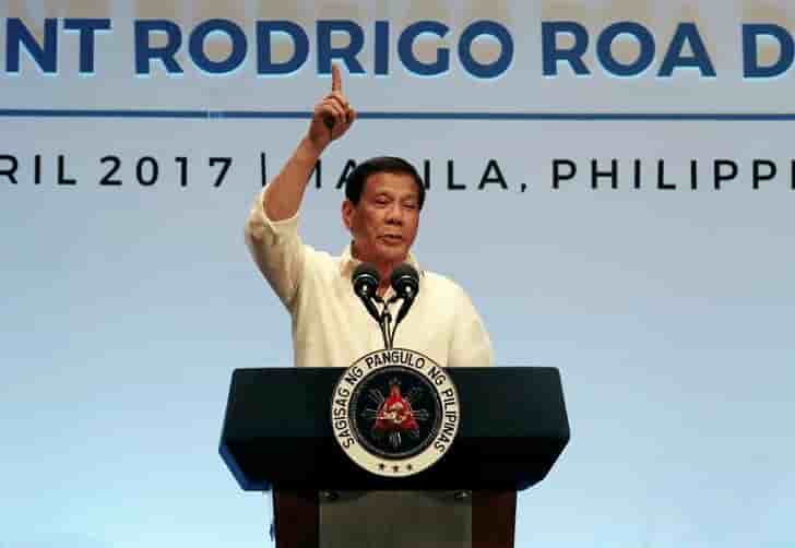 Kim jong-un "veut la fin du monde", dit rodrigo duterte