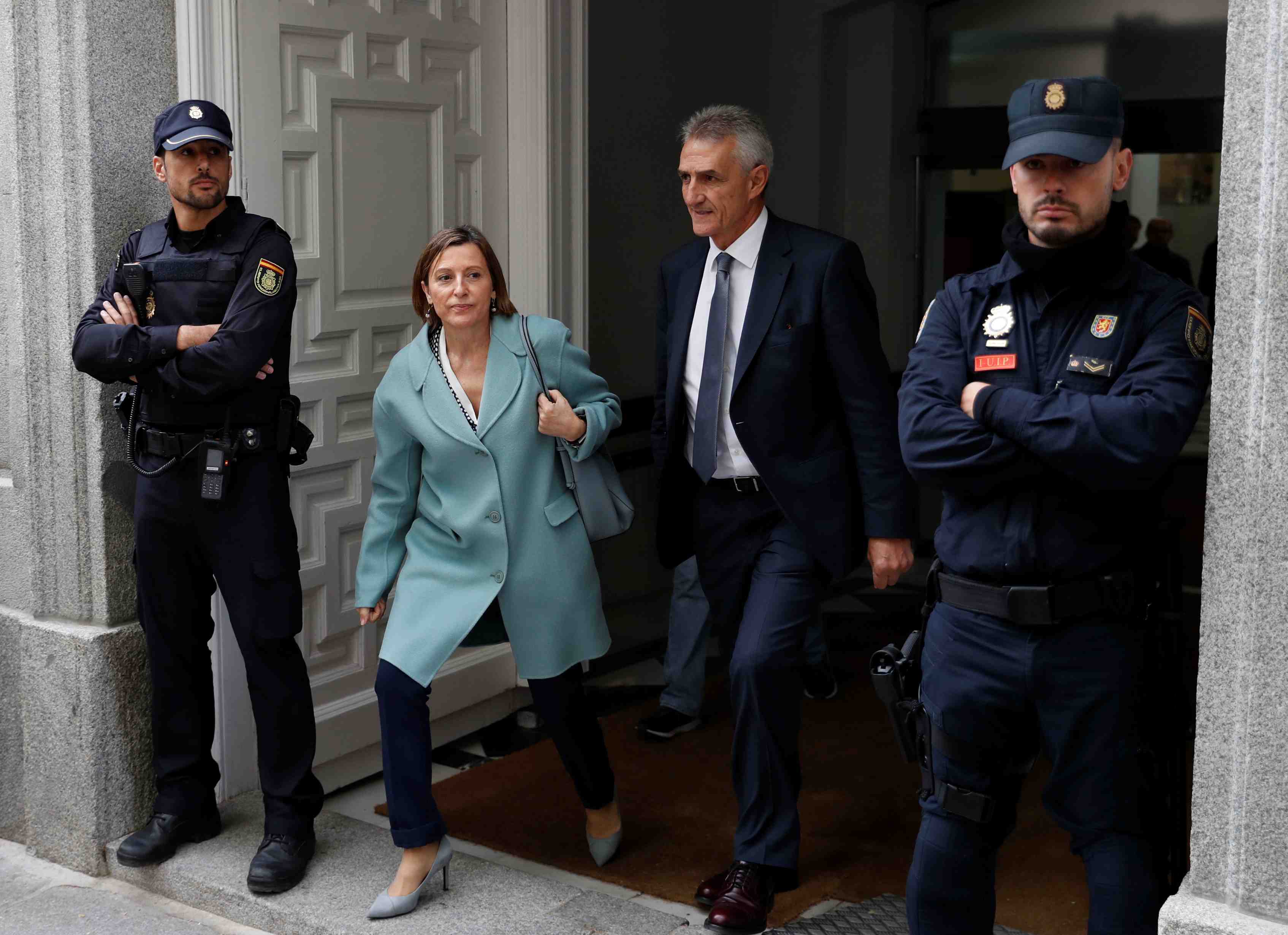 Le tribunal supreme ordonne la liberation sous caution de forcadell