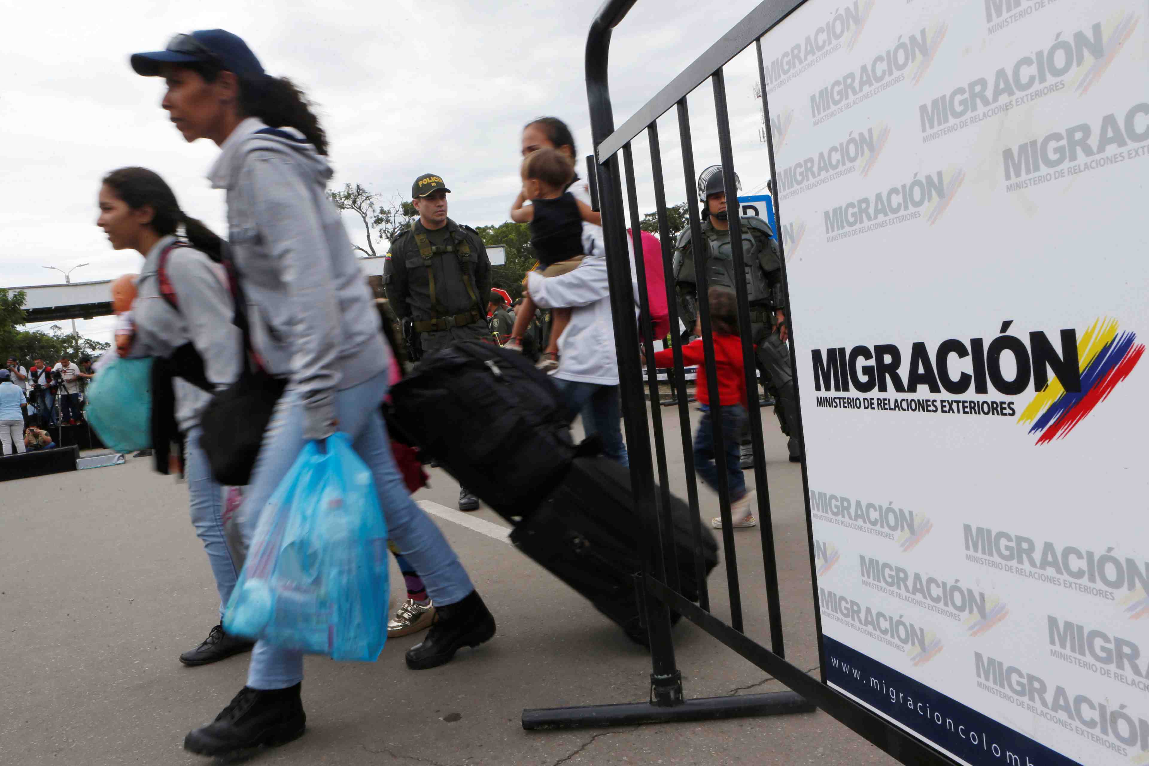 Colombie: une aide humanitaire us pour les migrants venezueliens