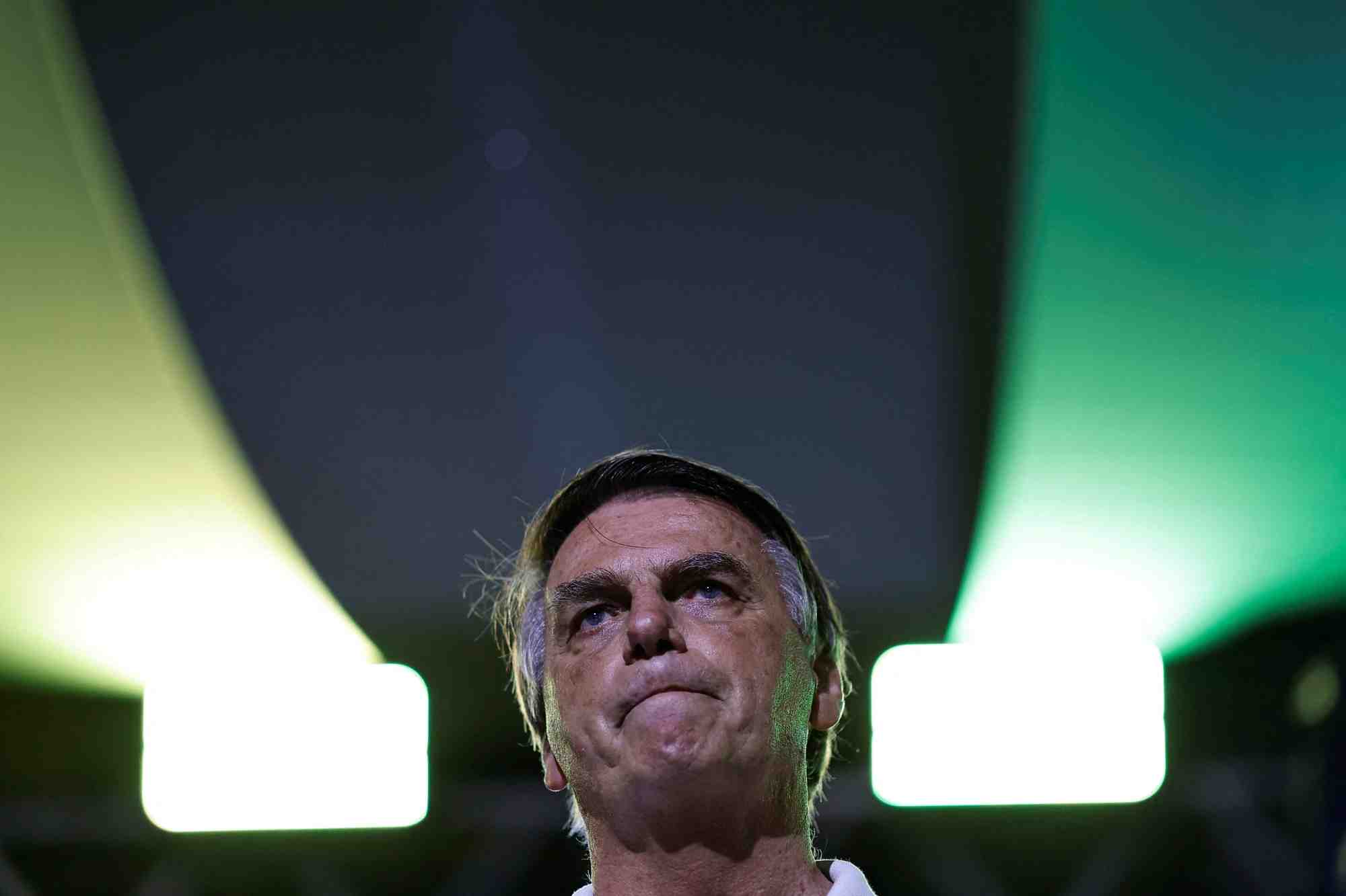 L'ancien president bresilien jair bolsonaro