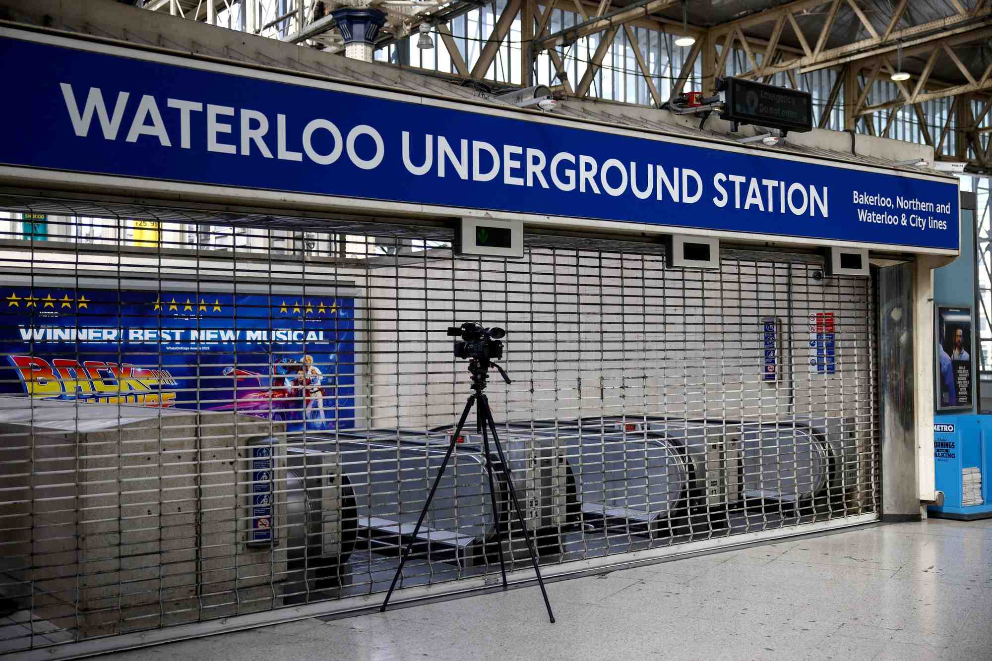Gb: les transports a londres quasi paralyses par les greves