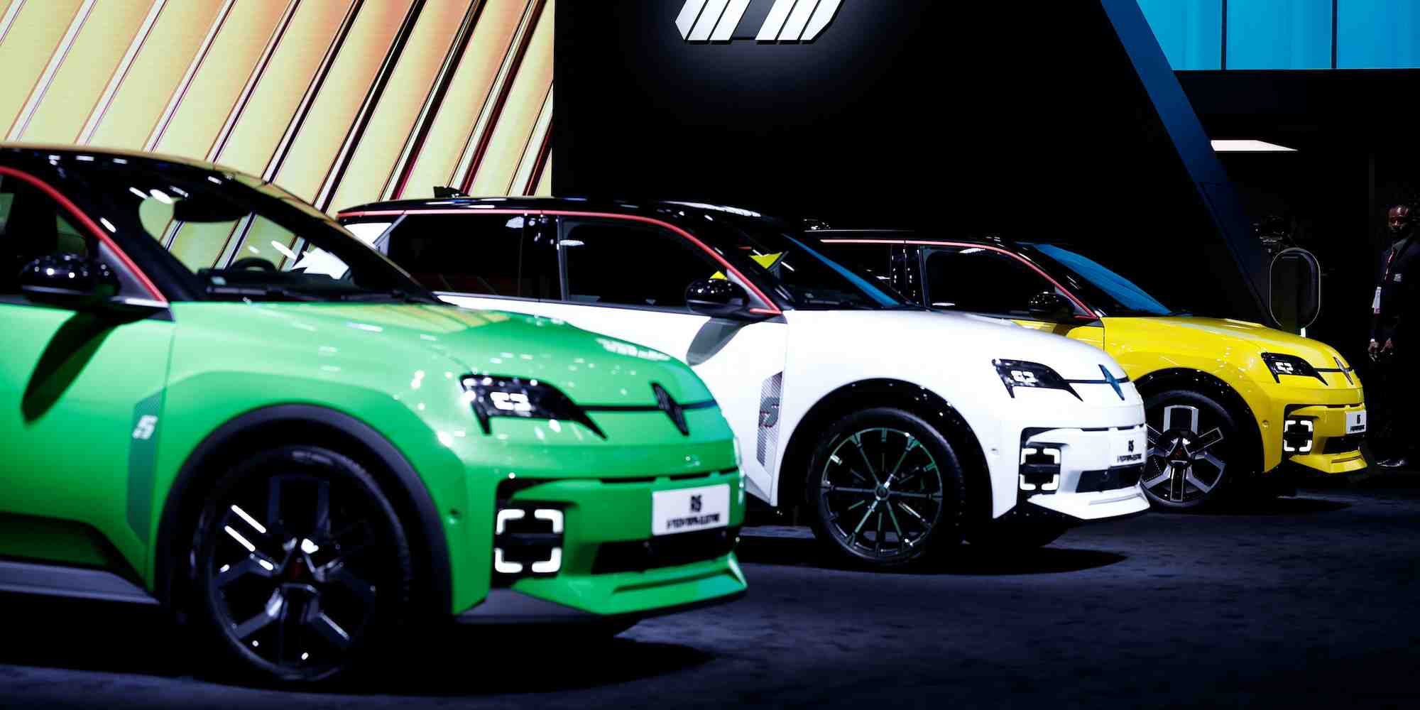 Des R5 au Mondial de l'Auto de Paris, le 14 octobre dernier.
