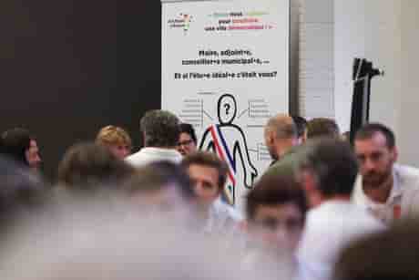 Archipel Citoyen a organisé fin juin un speedating des candidats.