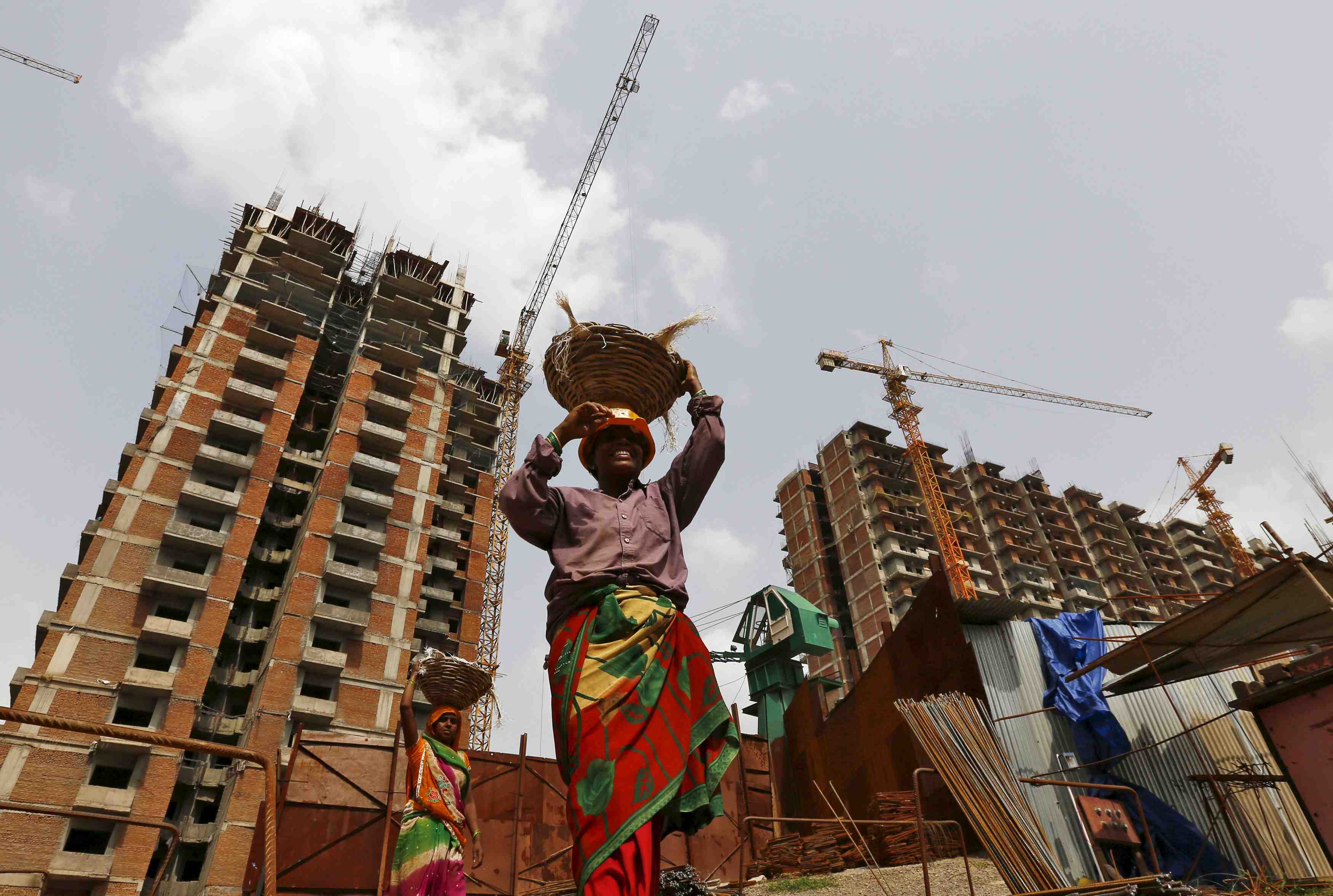La croissance de l'economie indienne moins forte que prevu