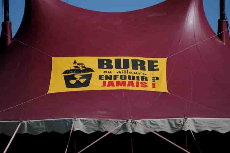 Rassemblement anti-nucleaire a bure