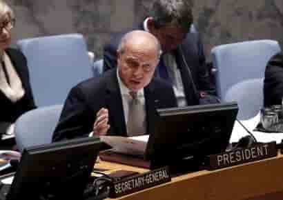 Paris veut un projet de resolution a l'onu sur le proche-orient