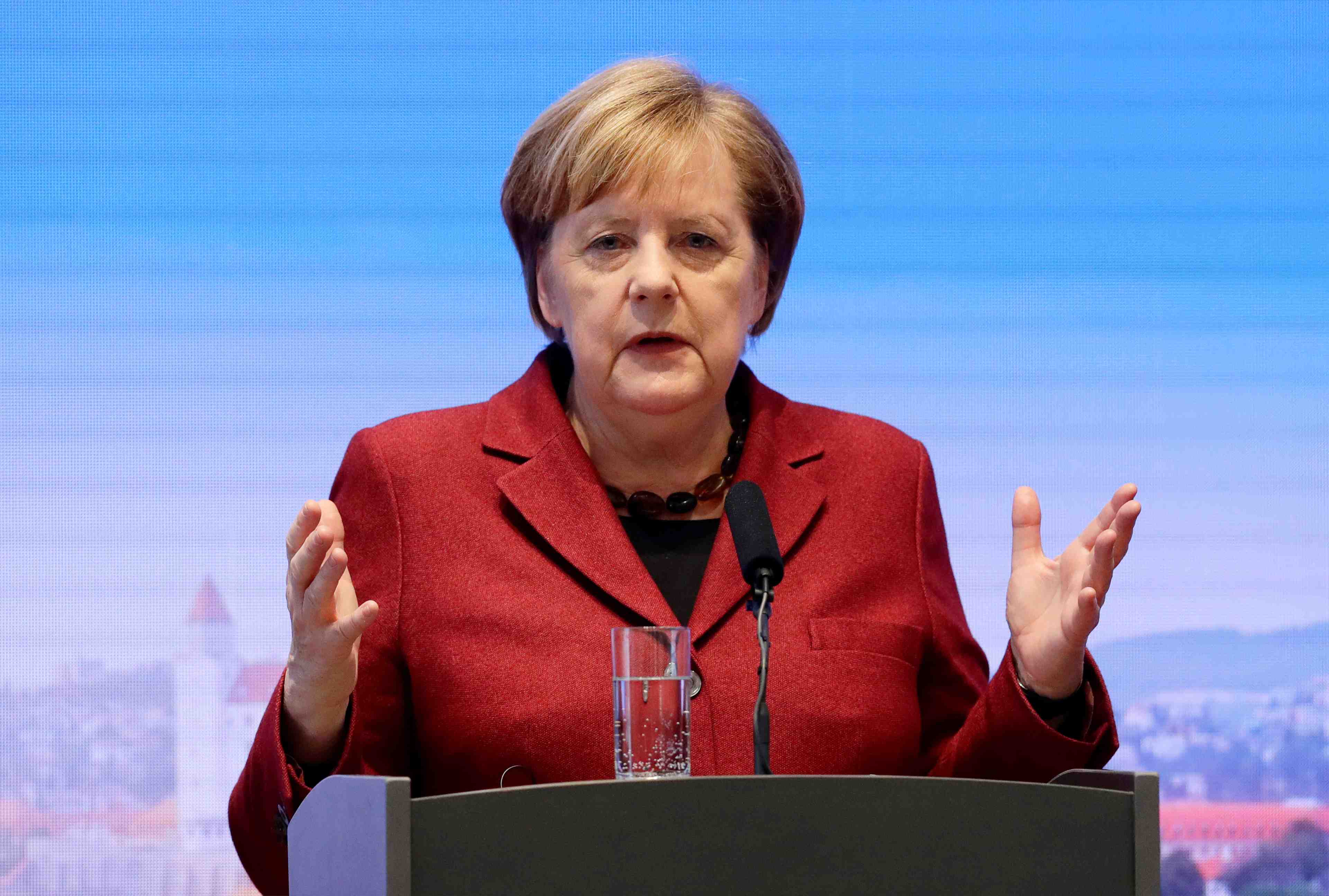 Gaz/nord stream 2: l'allemagne ne sera pas dependante de la russie, dit merkel
