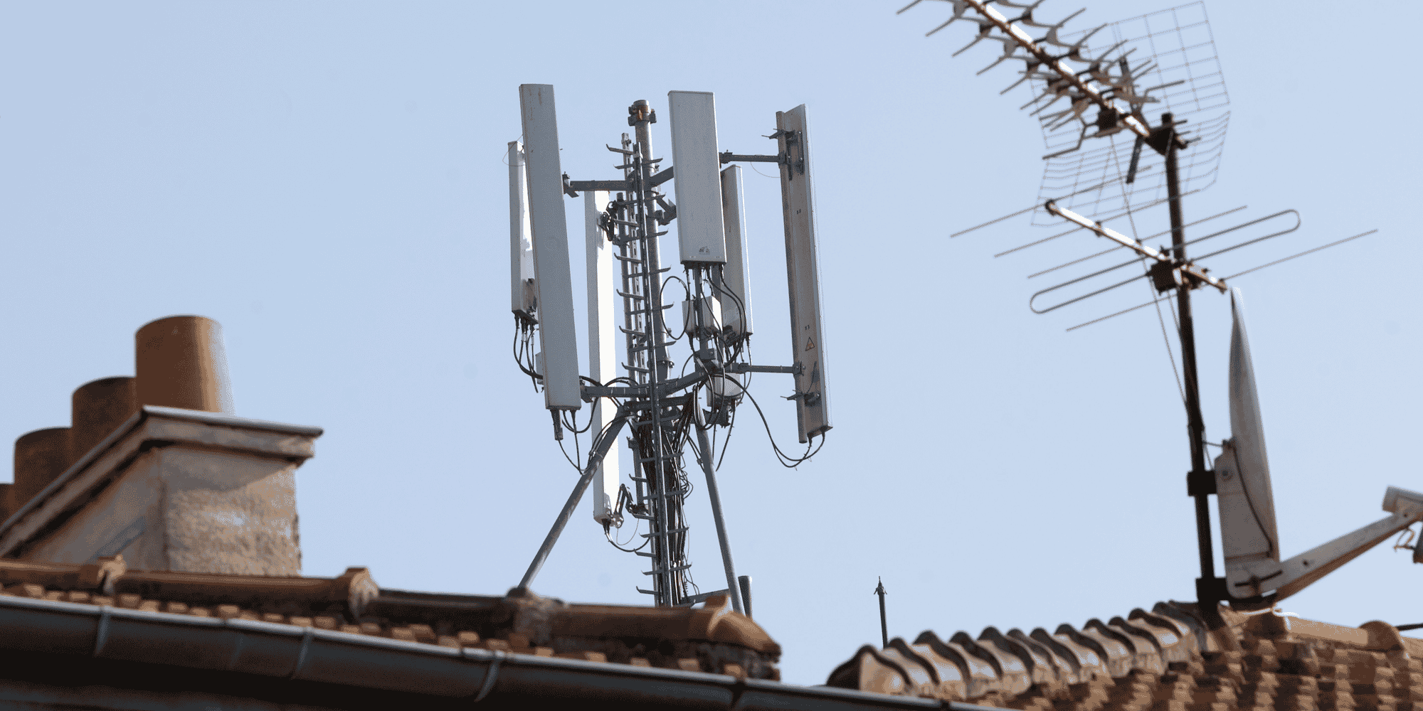 télécoms, antennes, mobile, 4G