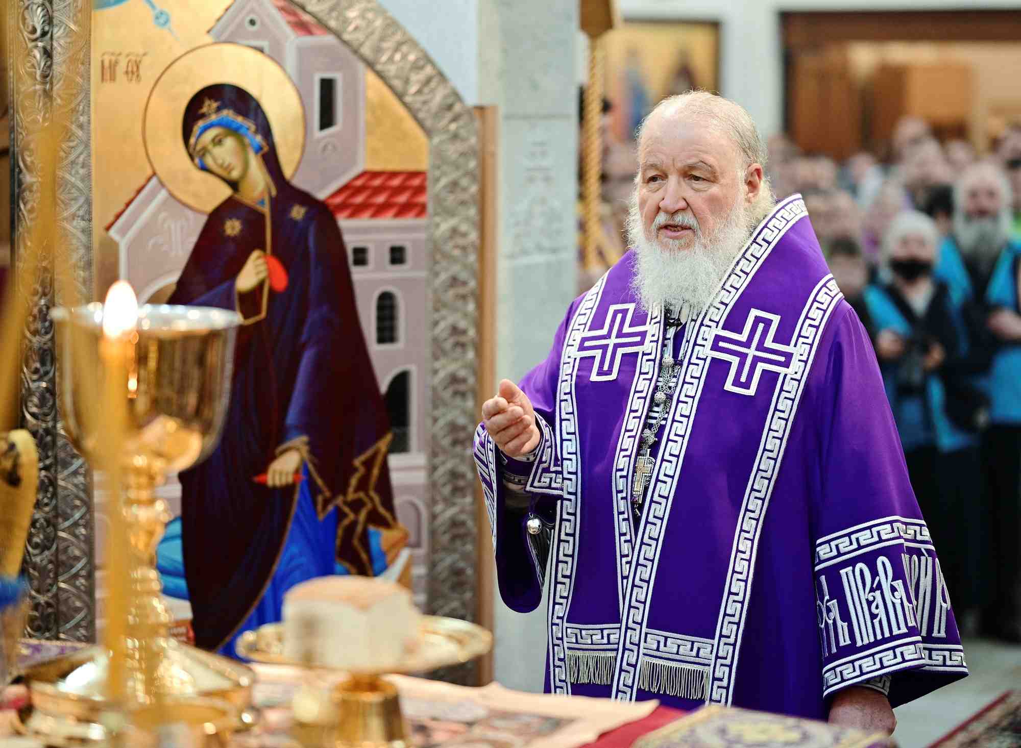 L'ue cible le patriarche orthodoxe russe dans ses propositions de sanction, dit un diplomate