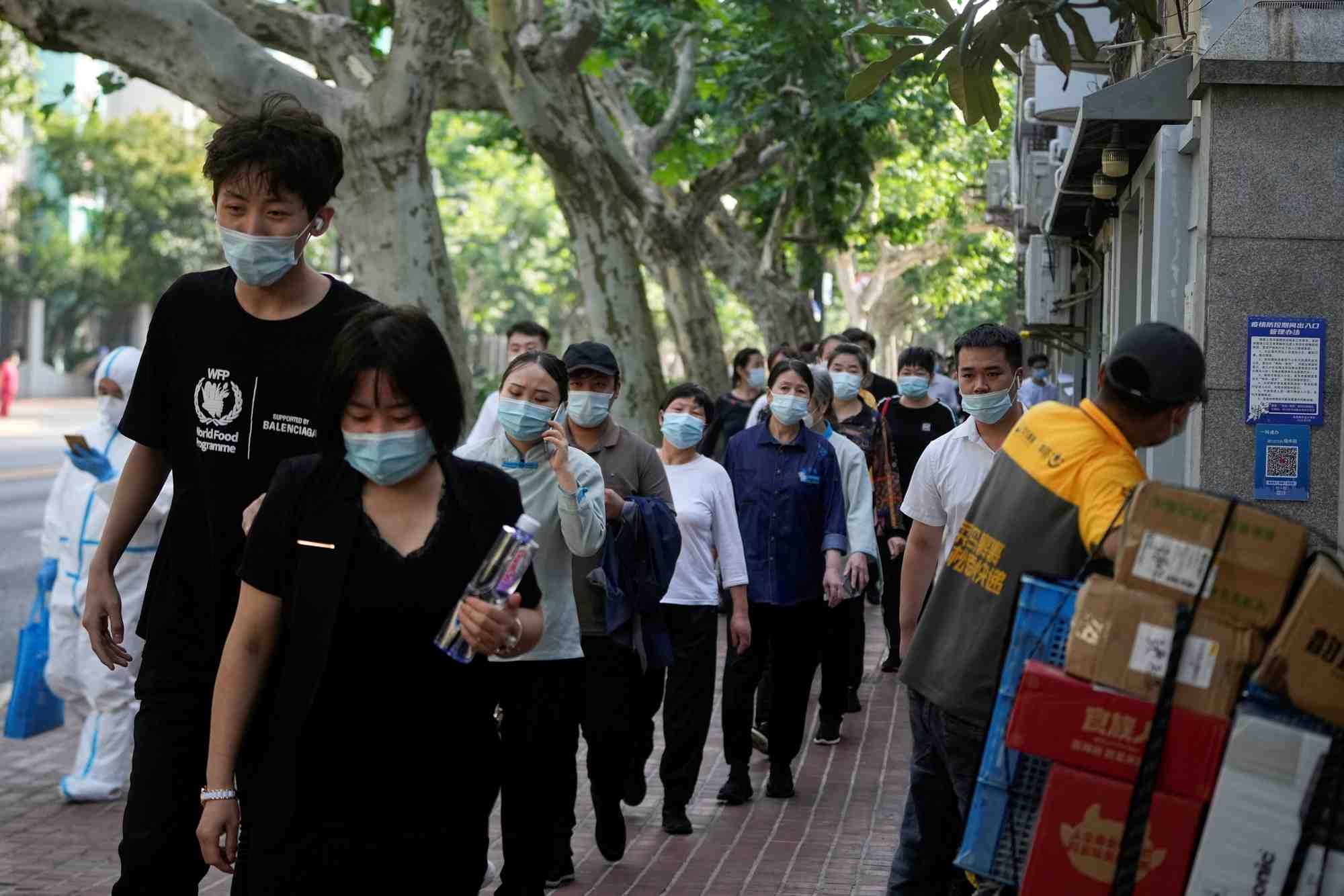 Coronavirus/chine: nouvelle campagne massive de depistage a shanghai