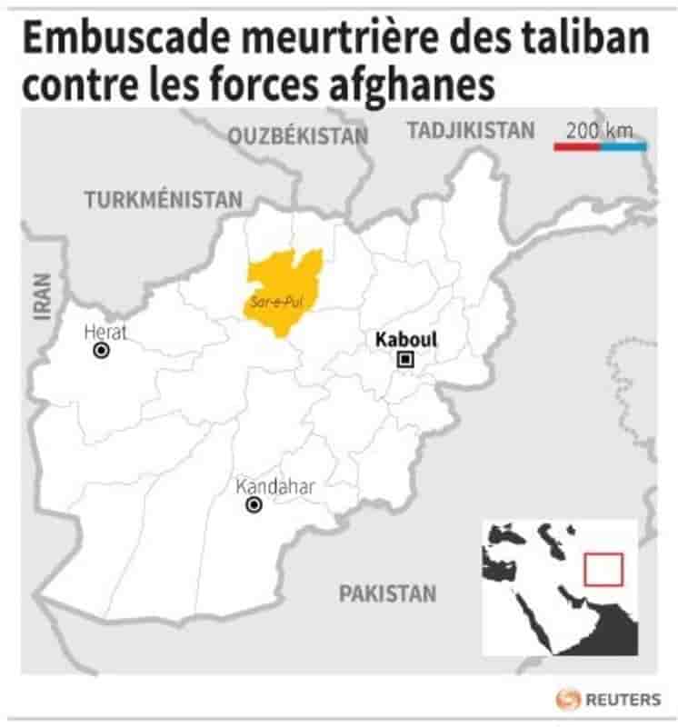 Embuscade meurtrière des taliban contre les forces afghanes