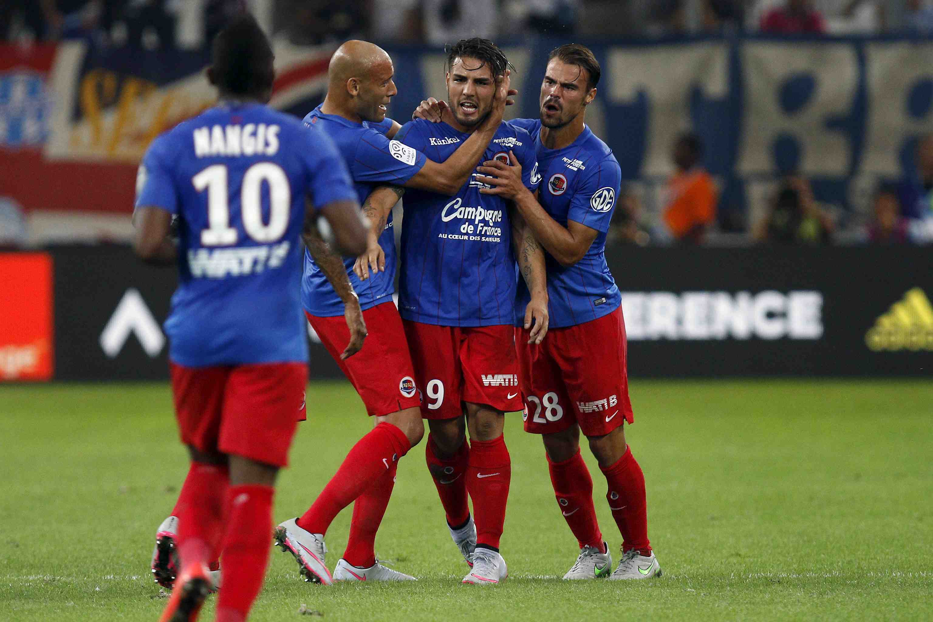 Caen confirme, nice gaspille, lyon se lance