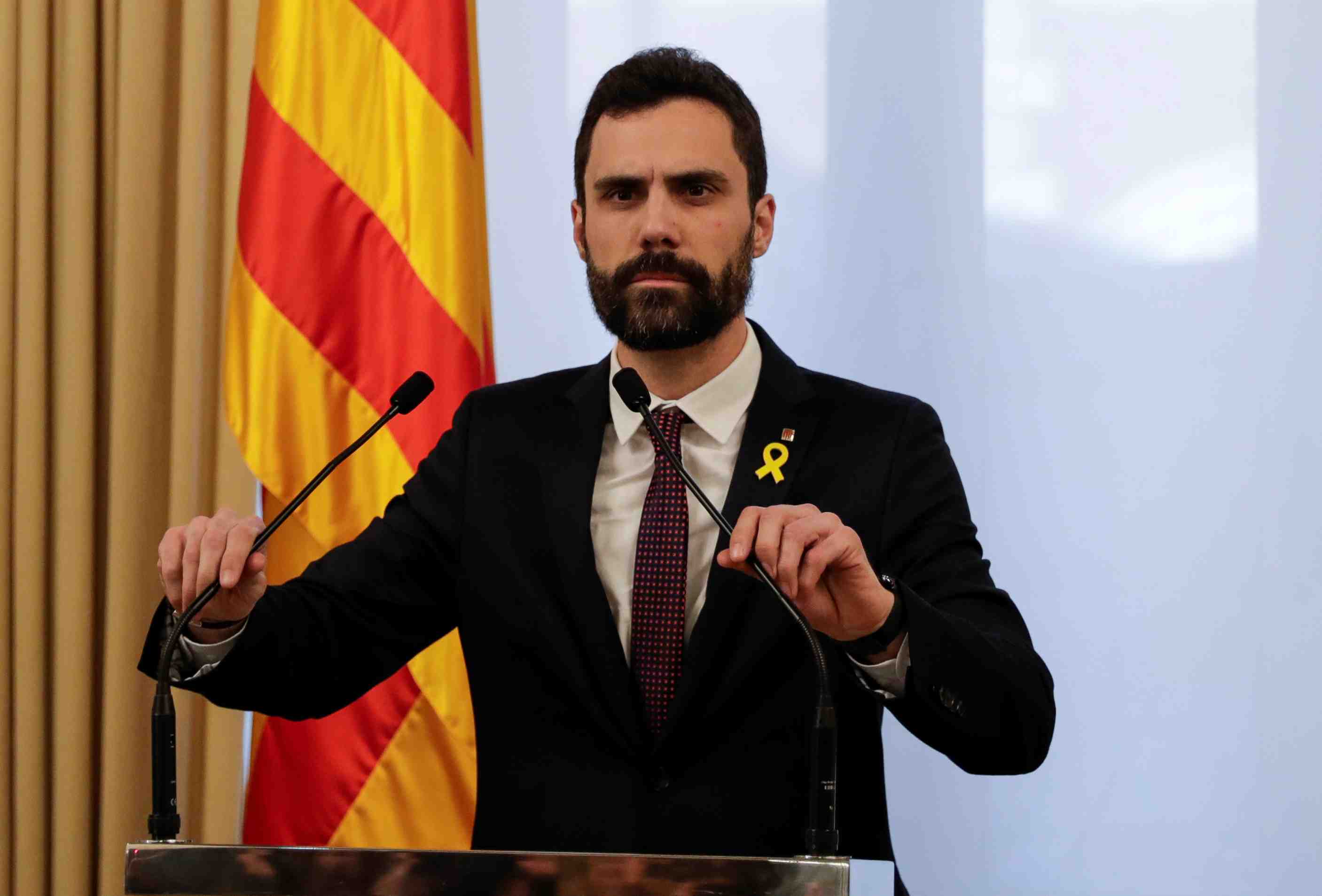 L'election du president catalan reportee