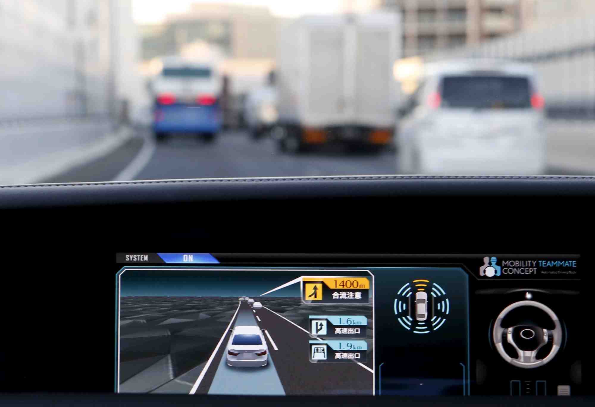 voiture autonome, Toyota