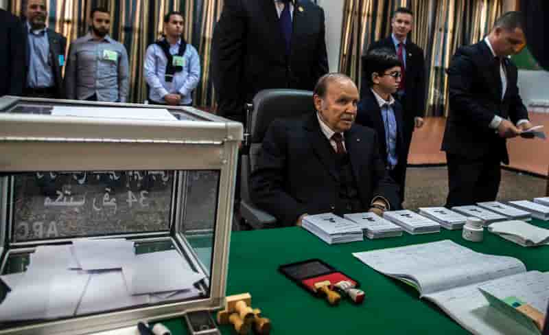 Abdelaziz Bouteflika, réélu président sans avoir fait campagne